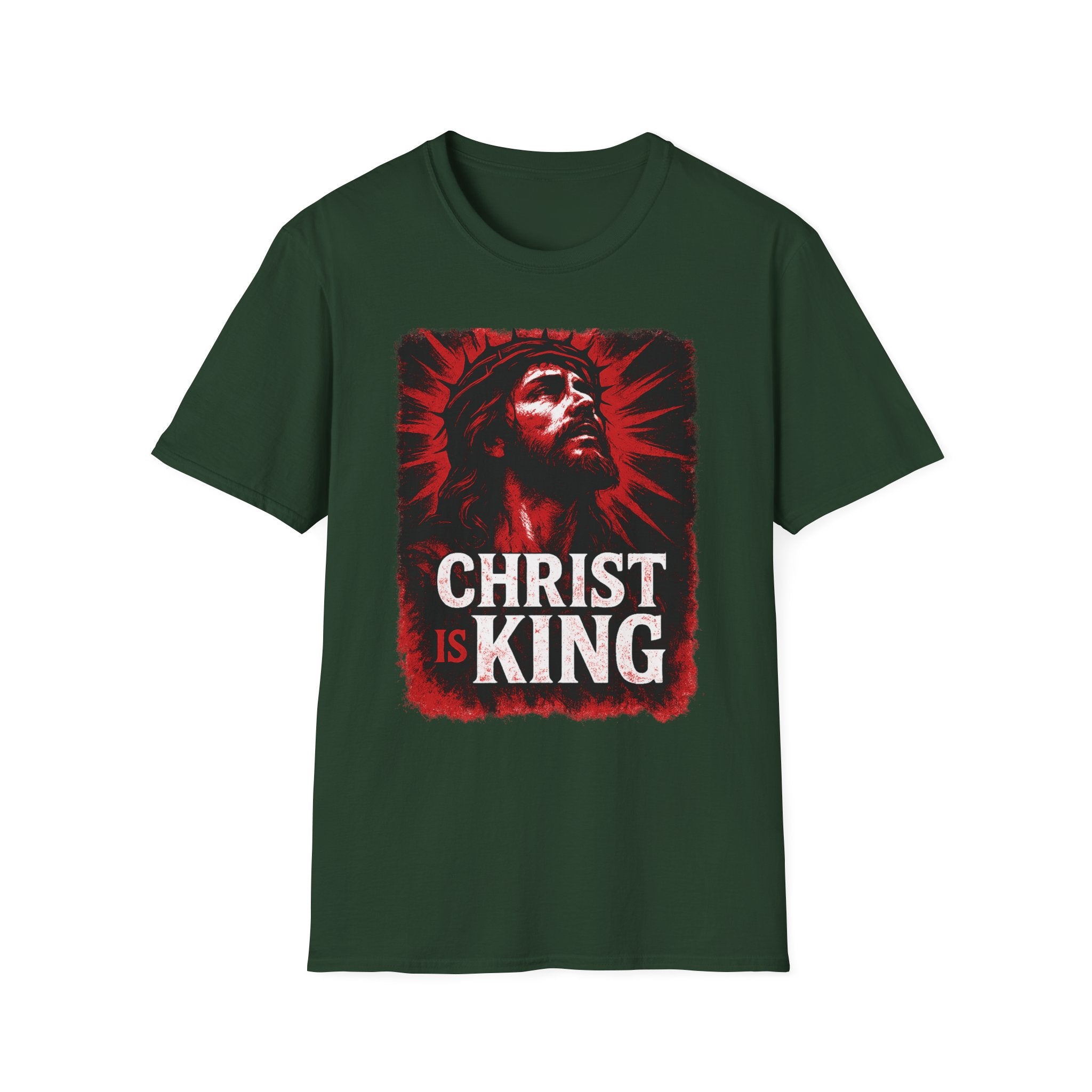 Christ is King Unisex Softstyle T-Shirt