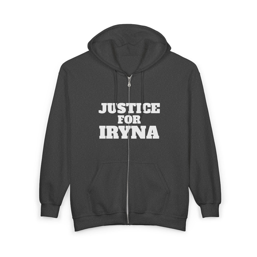 Justice for Iryna Hoodie, Justice for Iryna Full Zip Sweatshirt