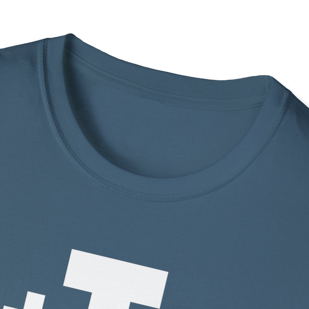 Cross of Jerusalem White Design Softstyle T-Shirt