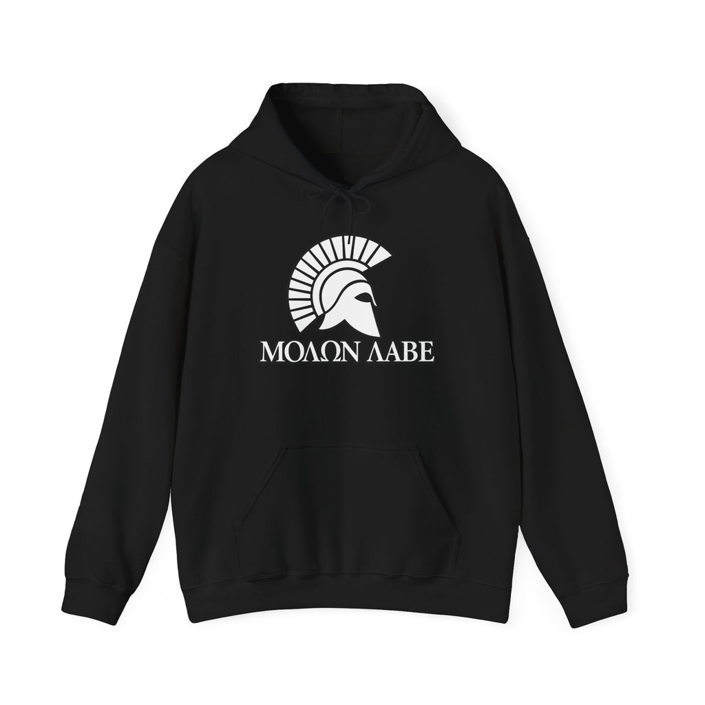 Molon Labe "Come and Take It!" in Greek Pull Over Hoodie Sweatshirt