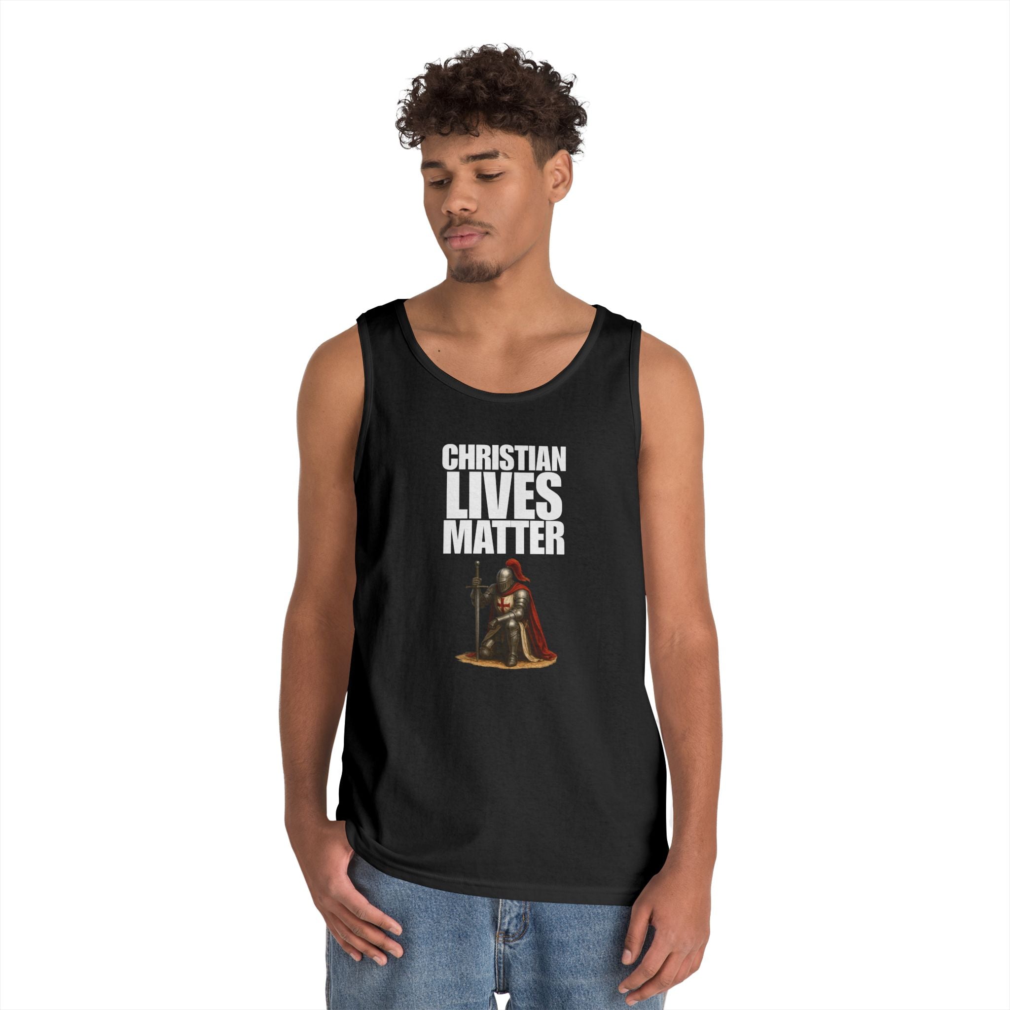 Christian Lives Matter Crusader Tank Top