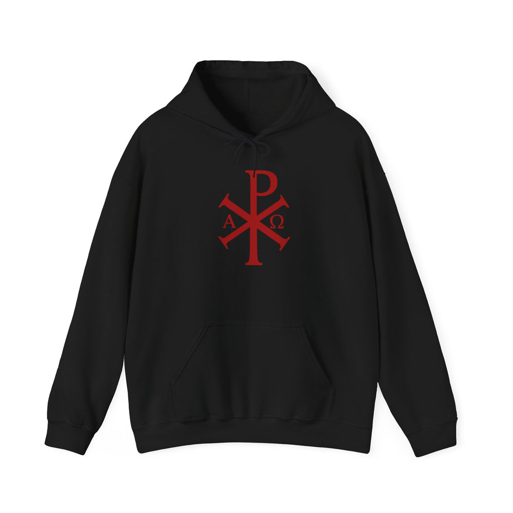 Pi Chi Rho Red Design Graphic Pull Over Hoodie Sweatshirt
