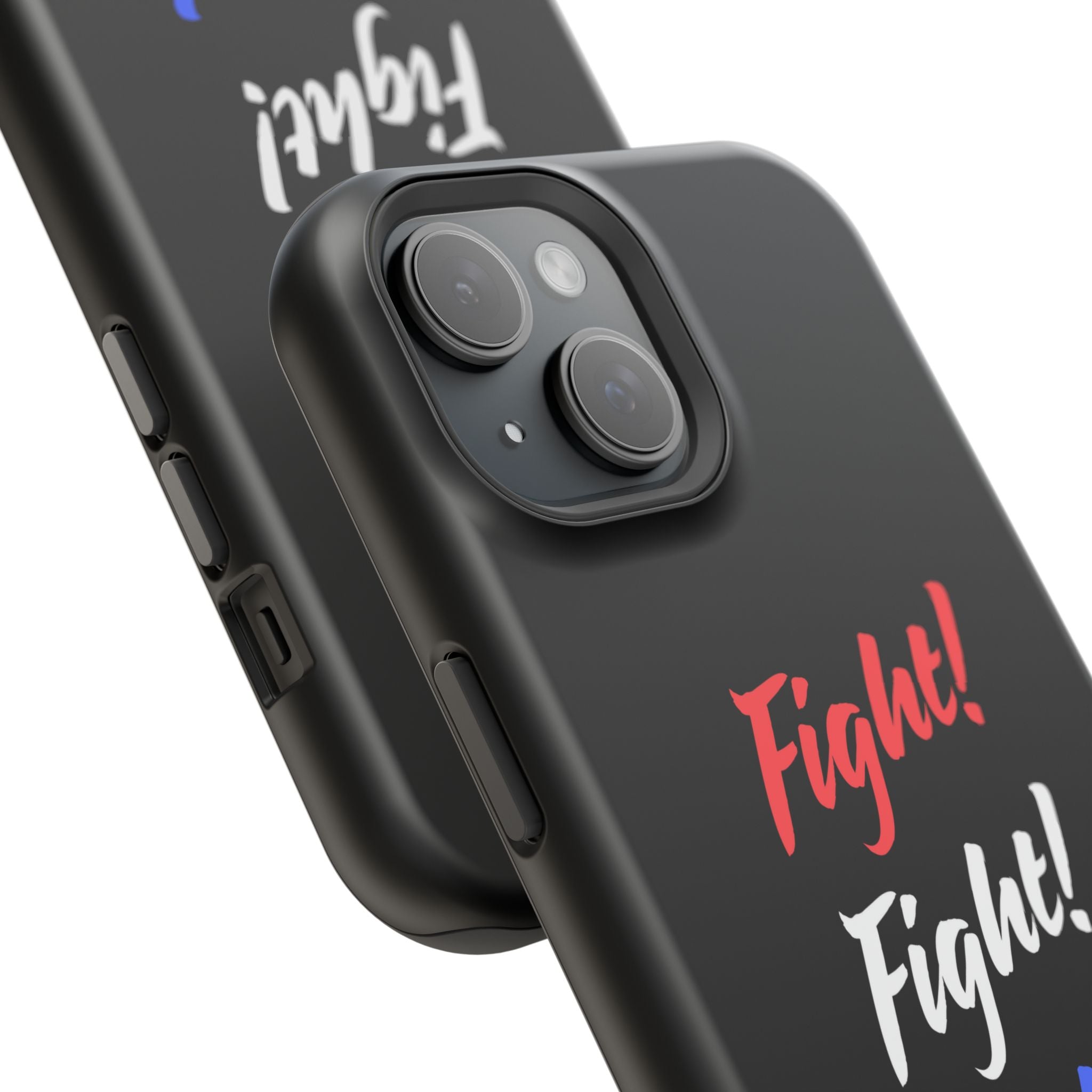 Magnetic Phone Cases, Motivational Phone Cover, Fight! Fight! Fight! Case, Personalized Phone Accessory, Unique Gift for Fighters
