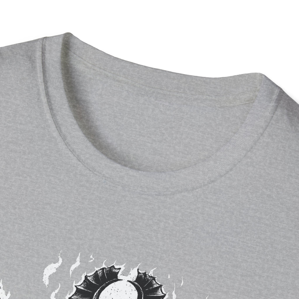 Teutonic Knight With Aura Soft Style Cotton Shirt T-Shirt