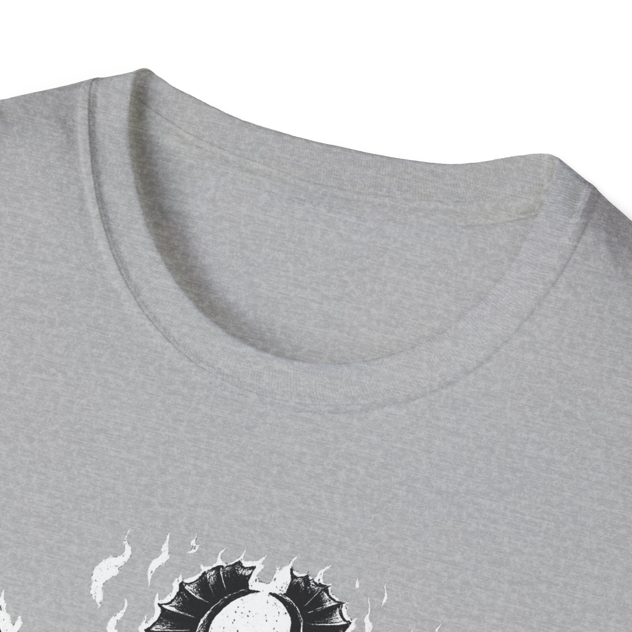 Teutonic Knight With Aura Soft Style Cotton Shirt T-Shirt