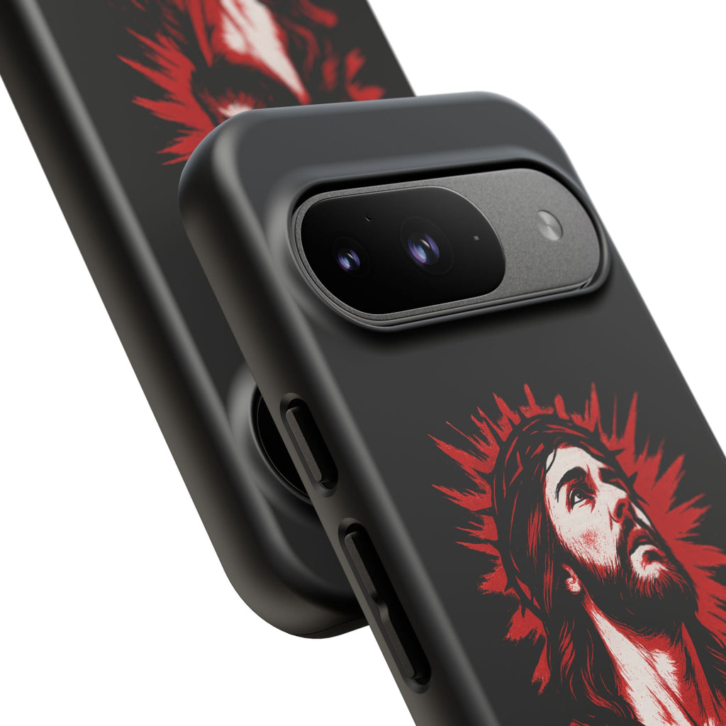 Christ is King Phone Case, Tough Phone Cover for Christian Faith