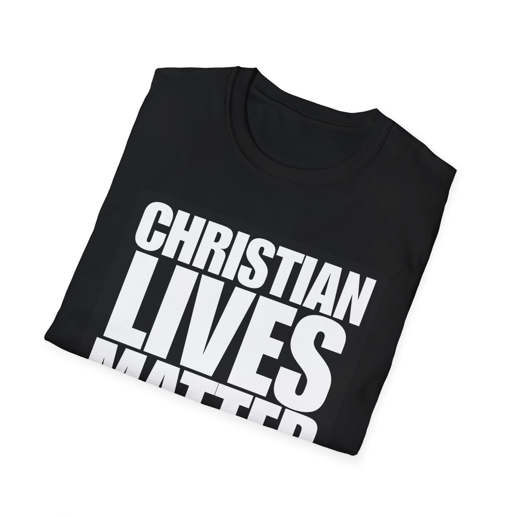 Christian Lives Matter Alt Design Heavy Cotton Shirt T-Shirt