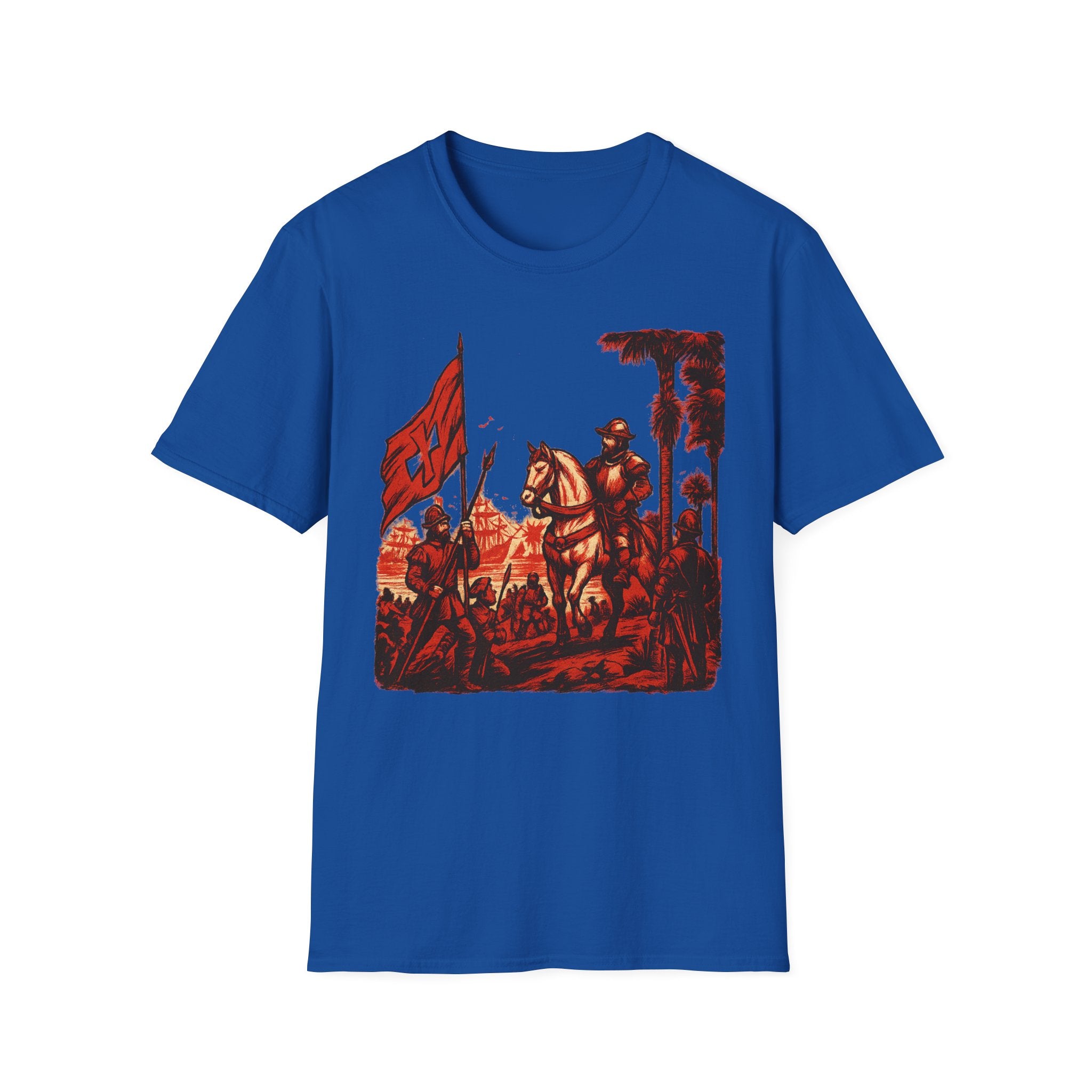 Vintage Conquistador Unisex Softstyle T-Shirt