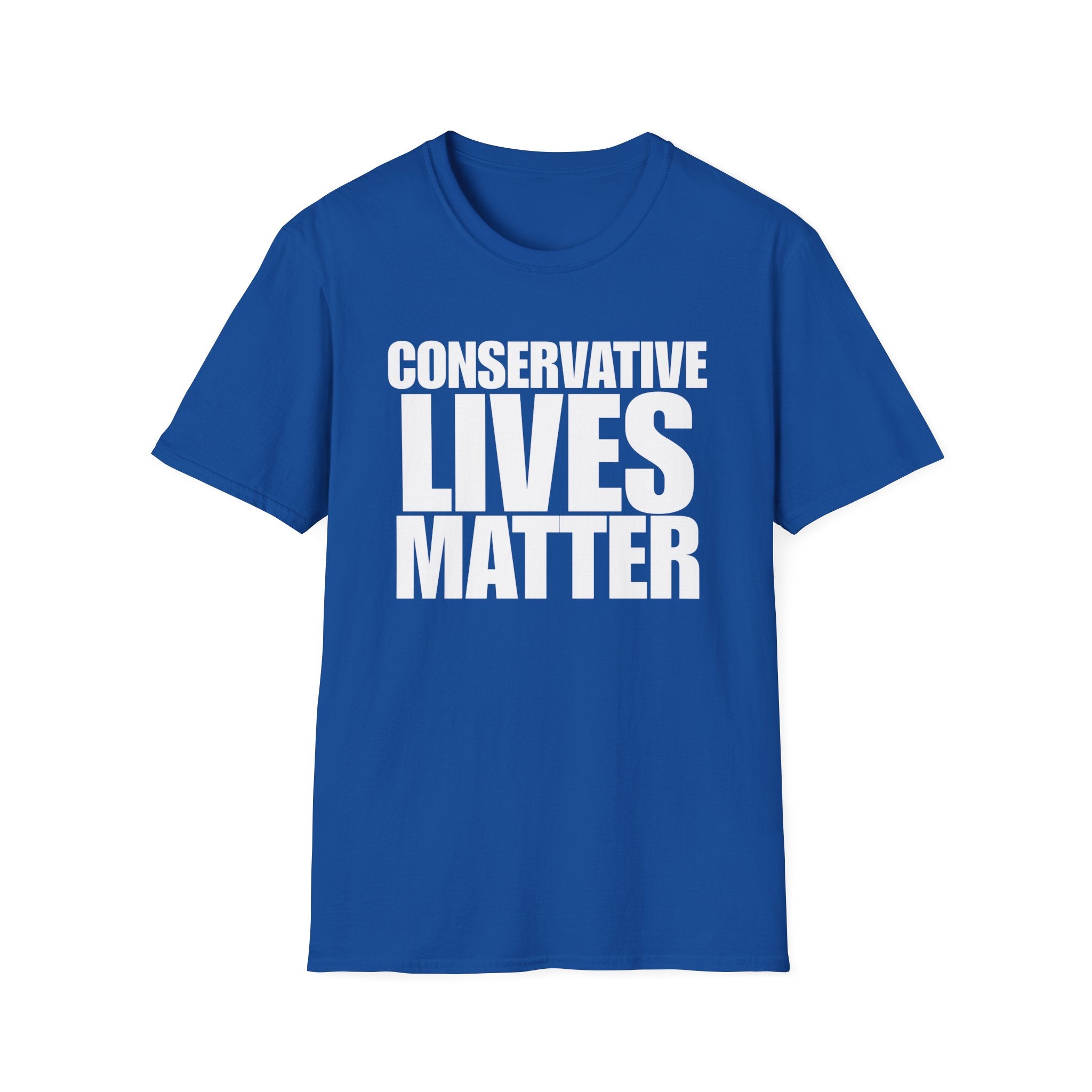 Conservative Lives Matter Graphic Cotton T-Shirt