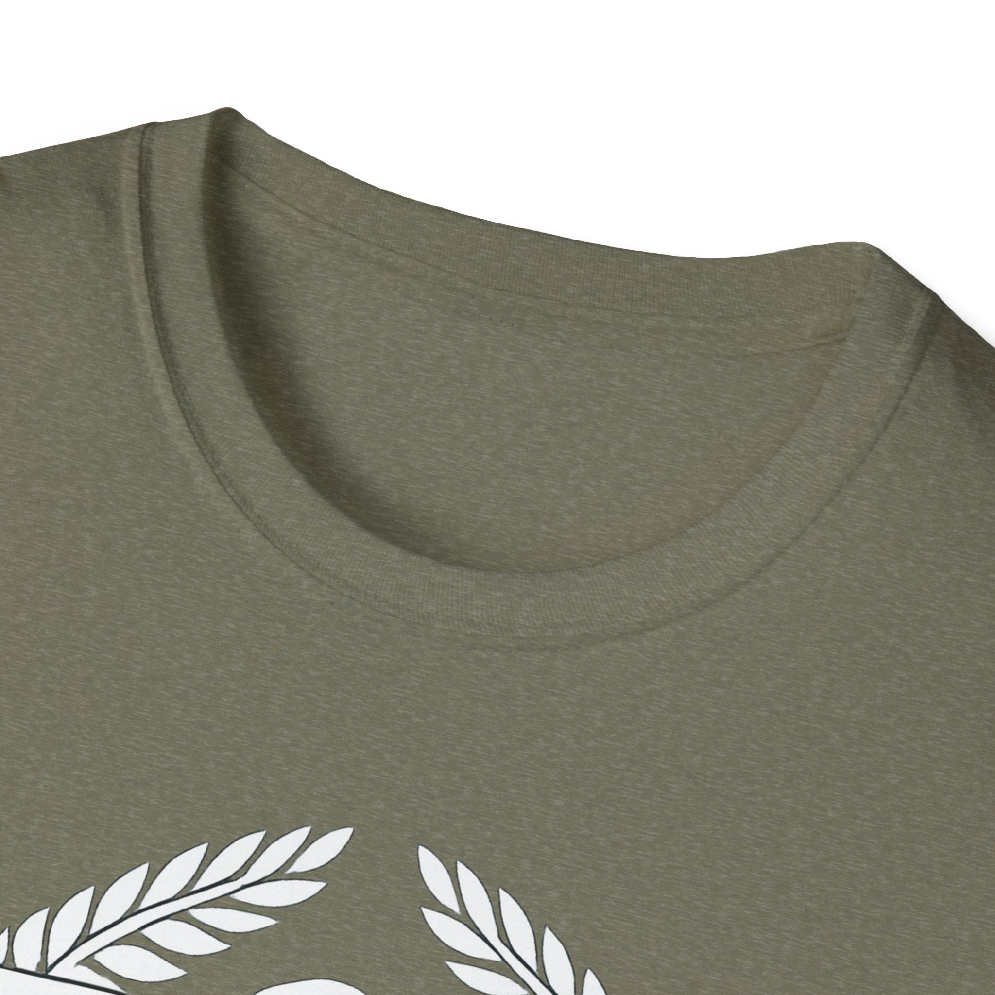 SPQR Roman Eagle White Design Softstyle T-Shirt