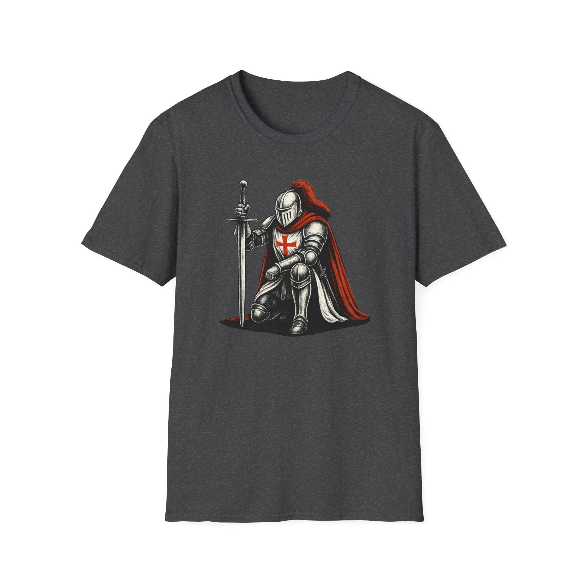 Crusader Knight Softstyle T-Shirt