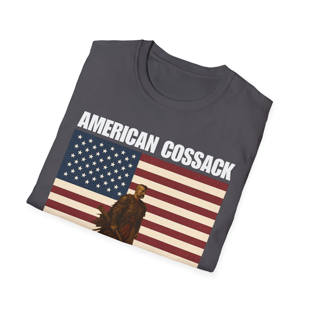 Patriotic American Cossack Softstyle T-Shirt