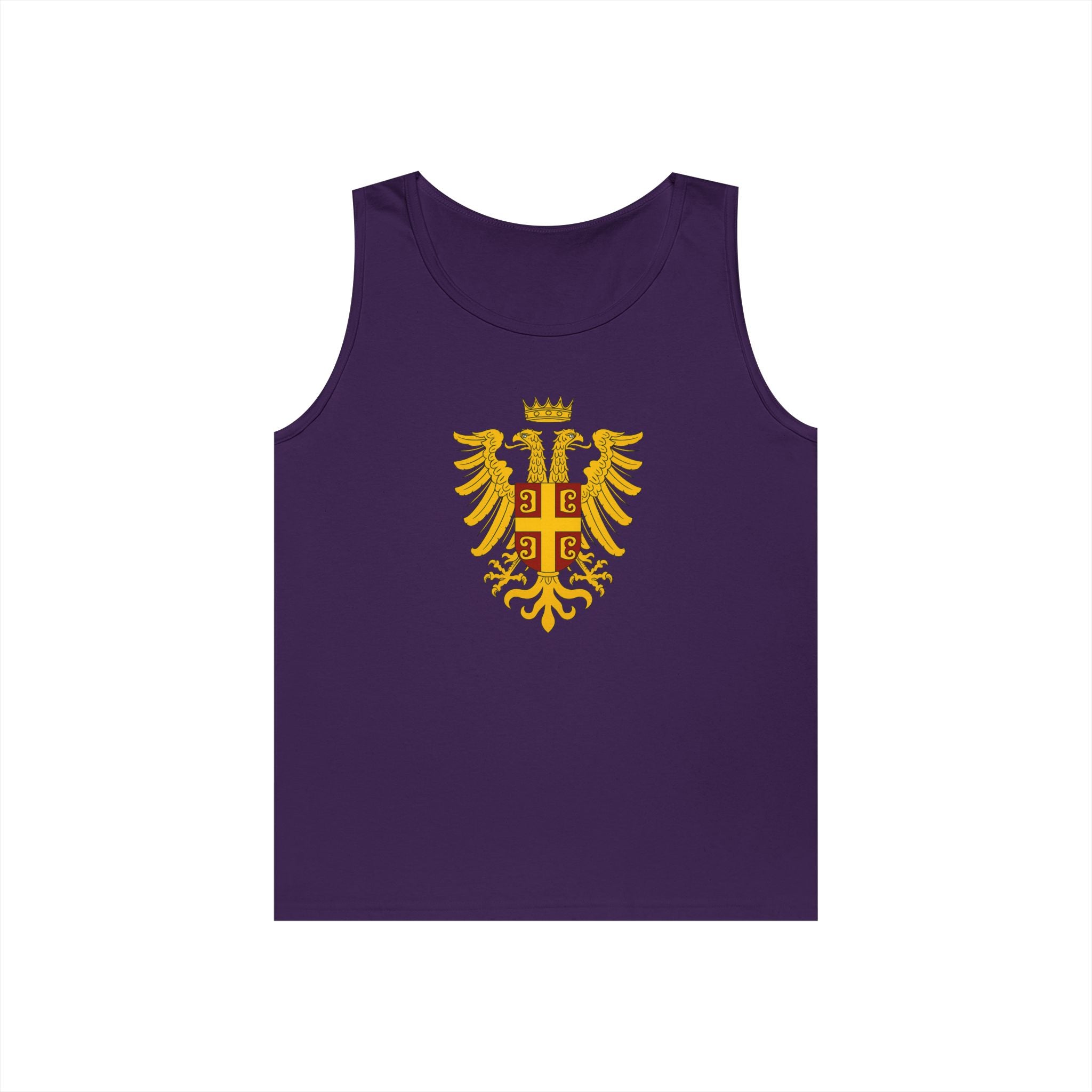 Byzantine Eagle Royal Crest Unisex Heavy Cotton Tank Top