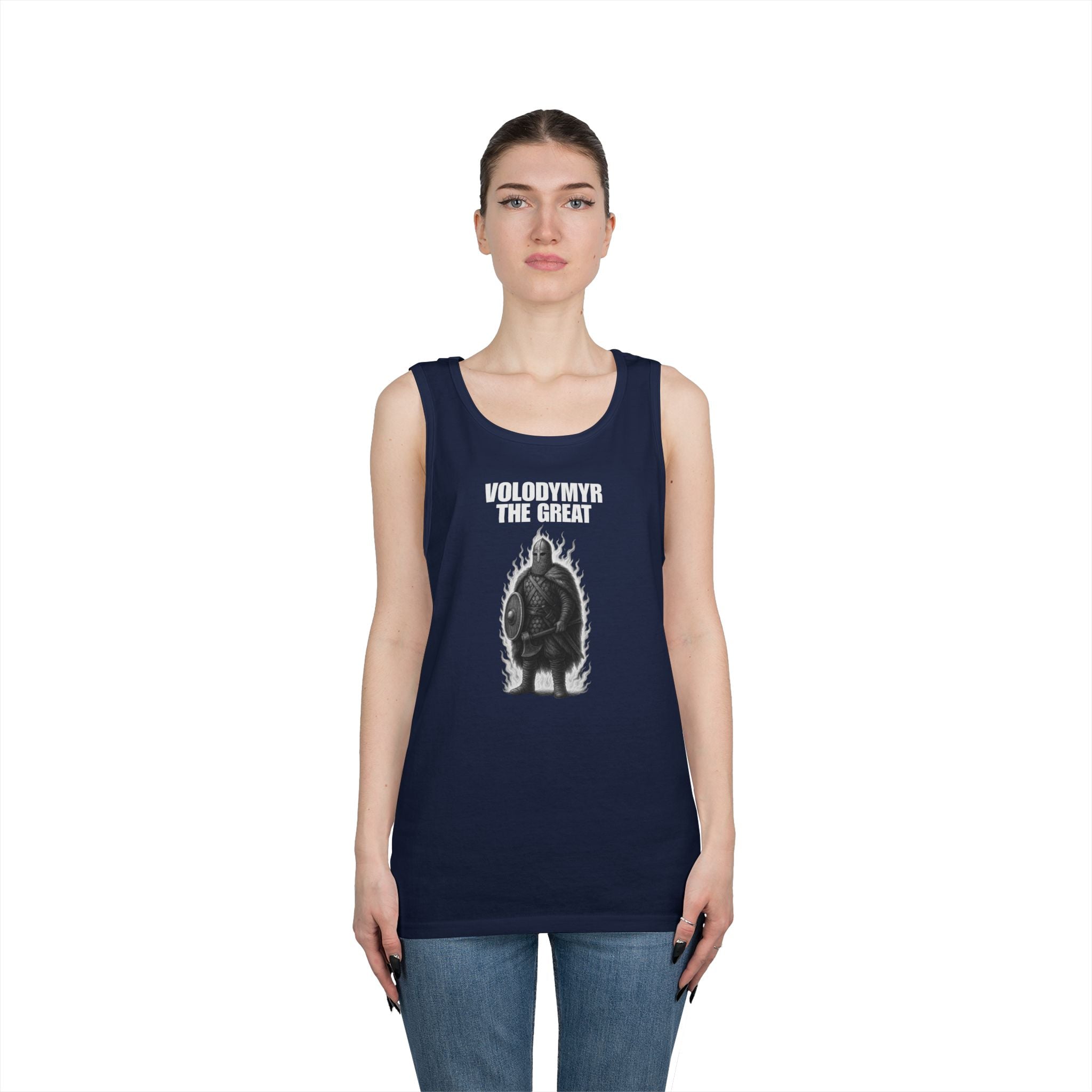 Volodymyr The Great Heavy Cotton Tank Top