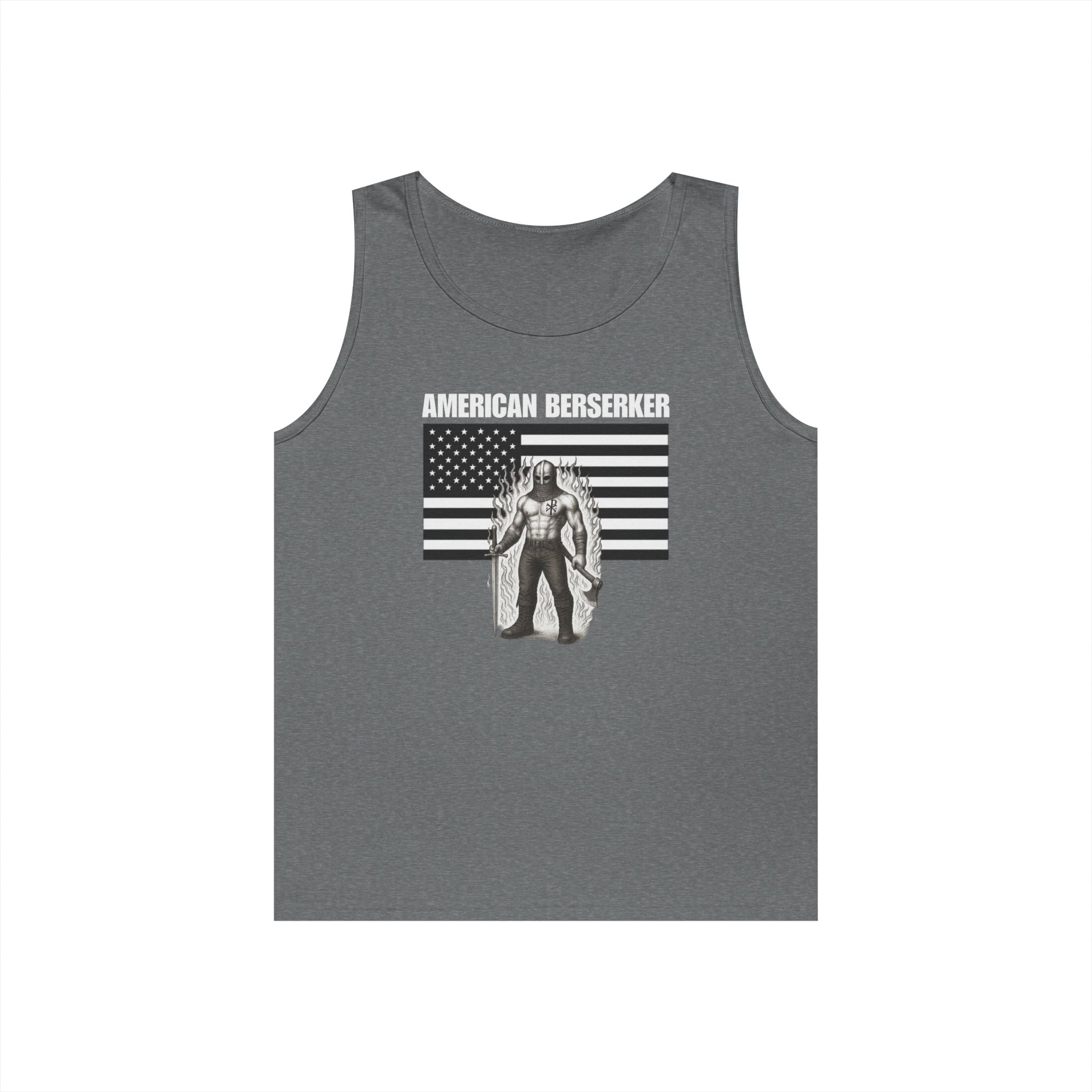 American Berserker Alt Design 3 Heavy Cotton Tank Top