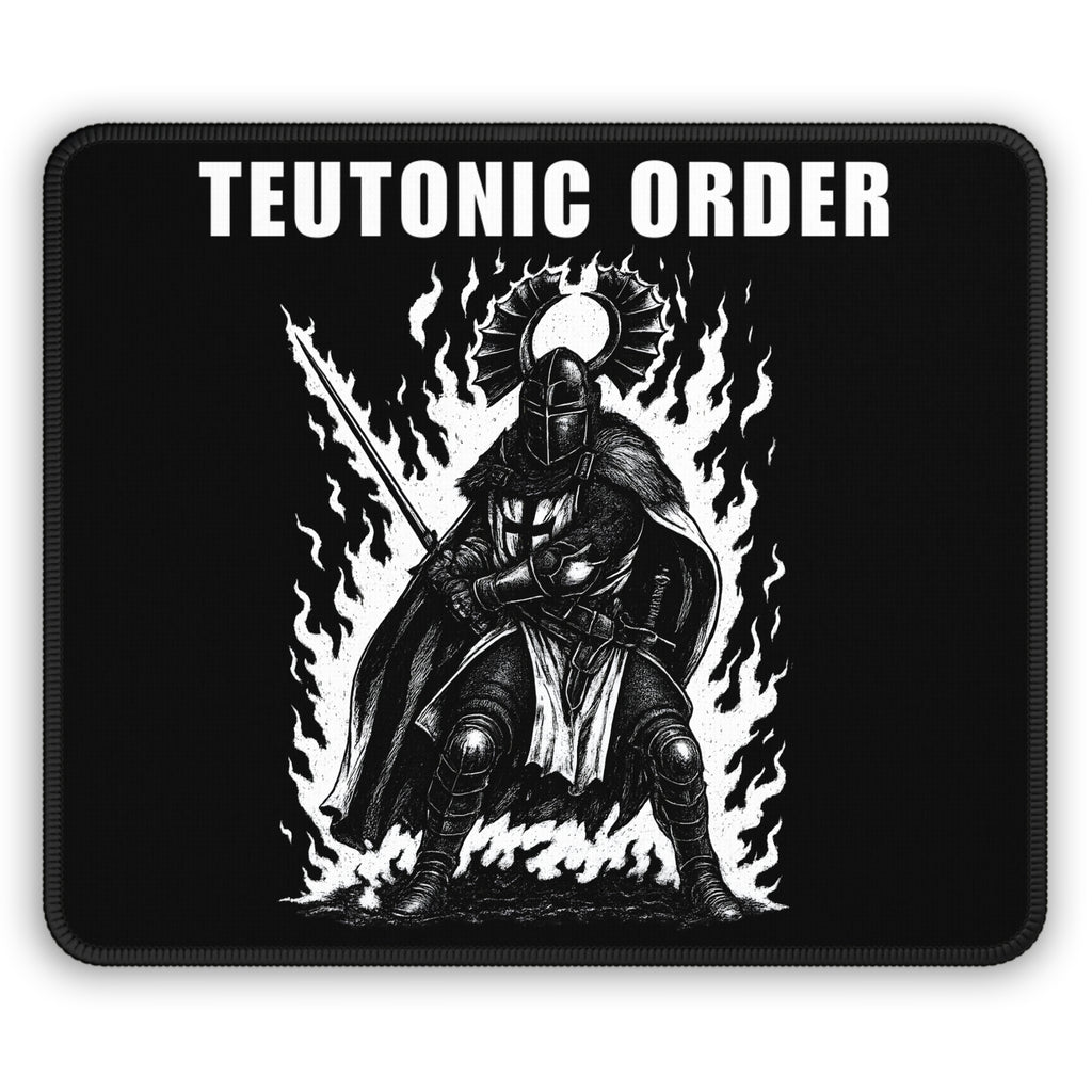 Teutonic Order Gaming Mouse Pad, Ideal for Gamers, PC Enthusiasts, Fantasy Lovers