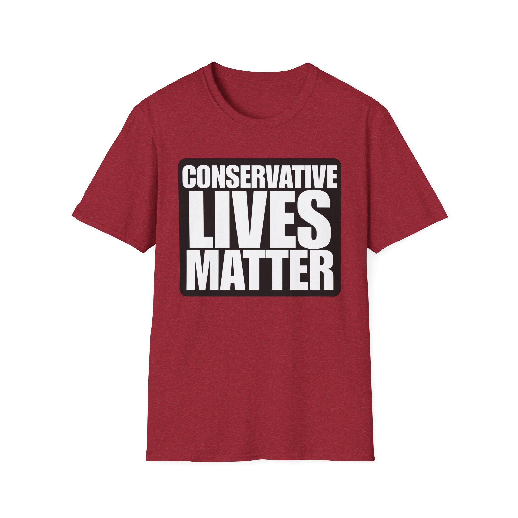 Conservative Lives Matter Alt Design Graphic Cotton T-Shirt