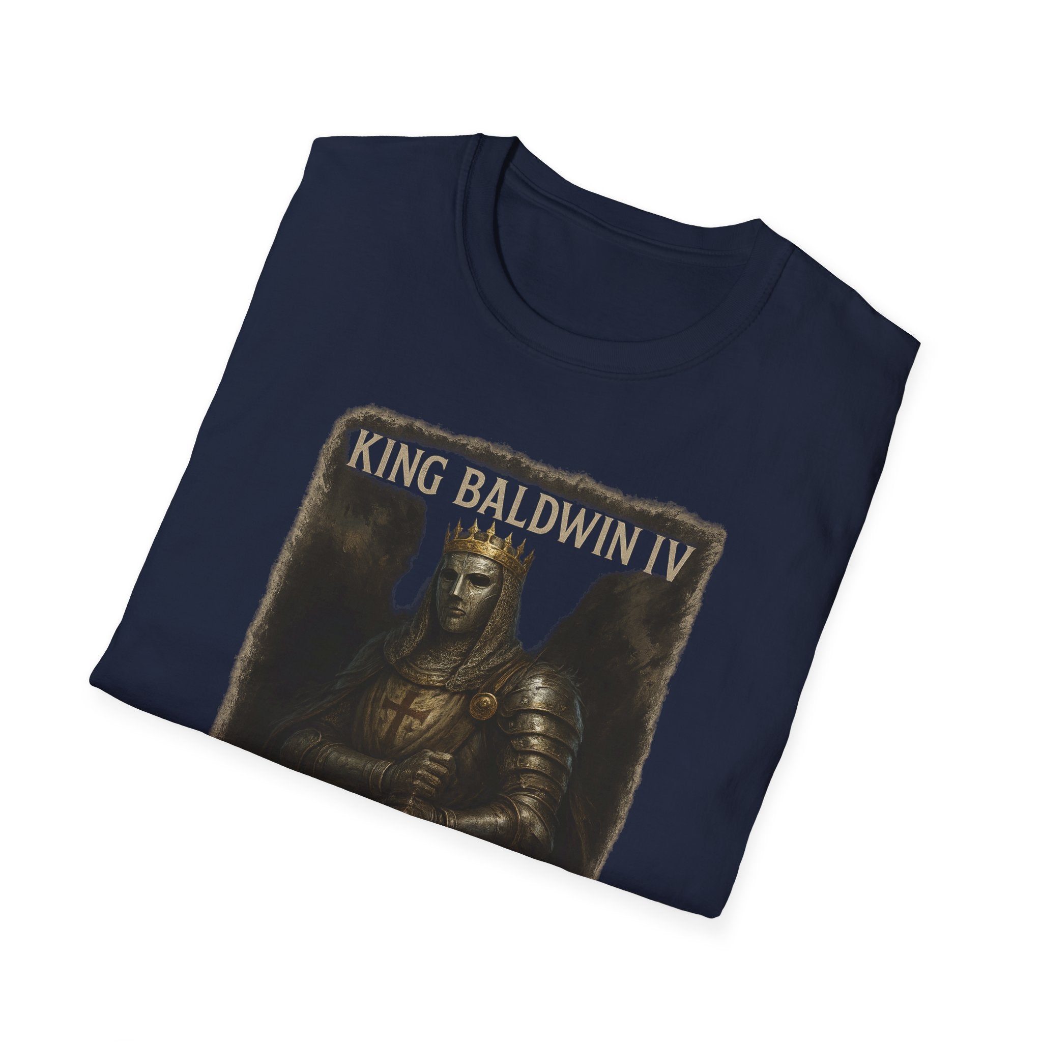 King Baldwin IV Graphic Unisex Softstyle T-Shirt