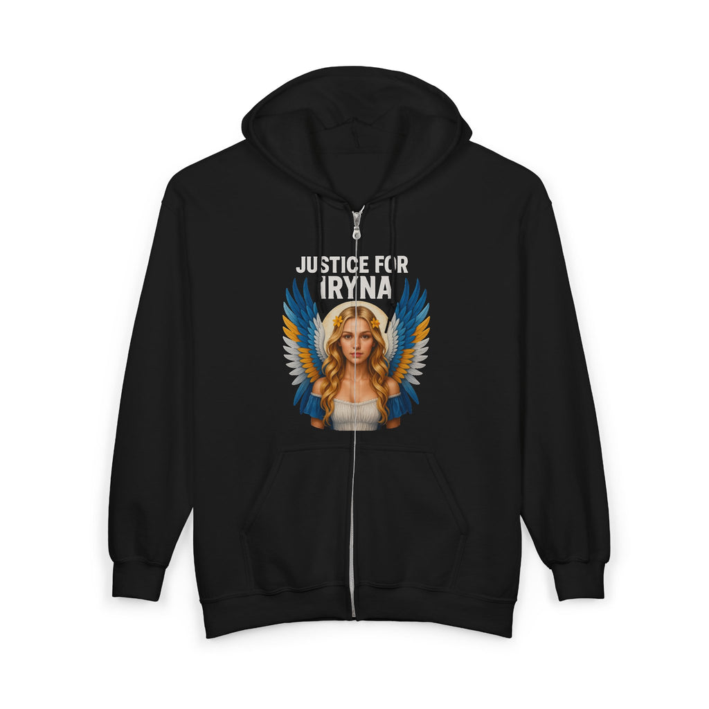Justice for Iryna Zip-Up Hoodie, Justice for Iryna Sweatshirt