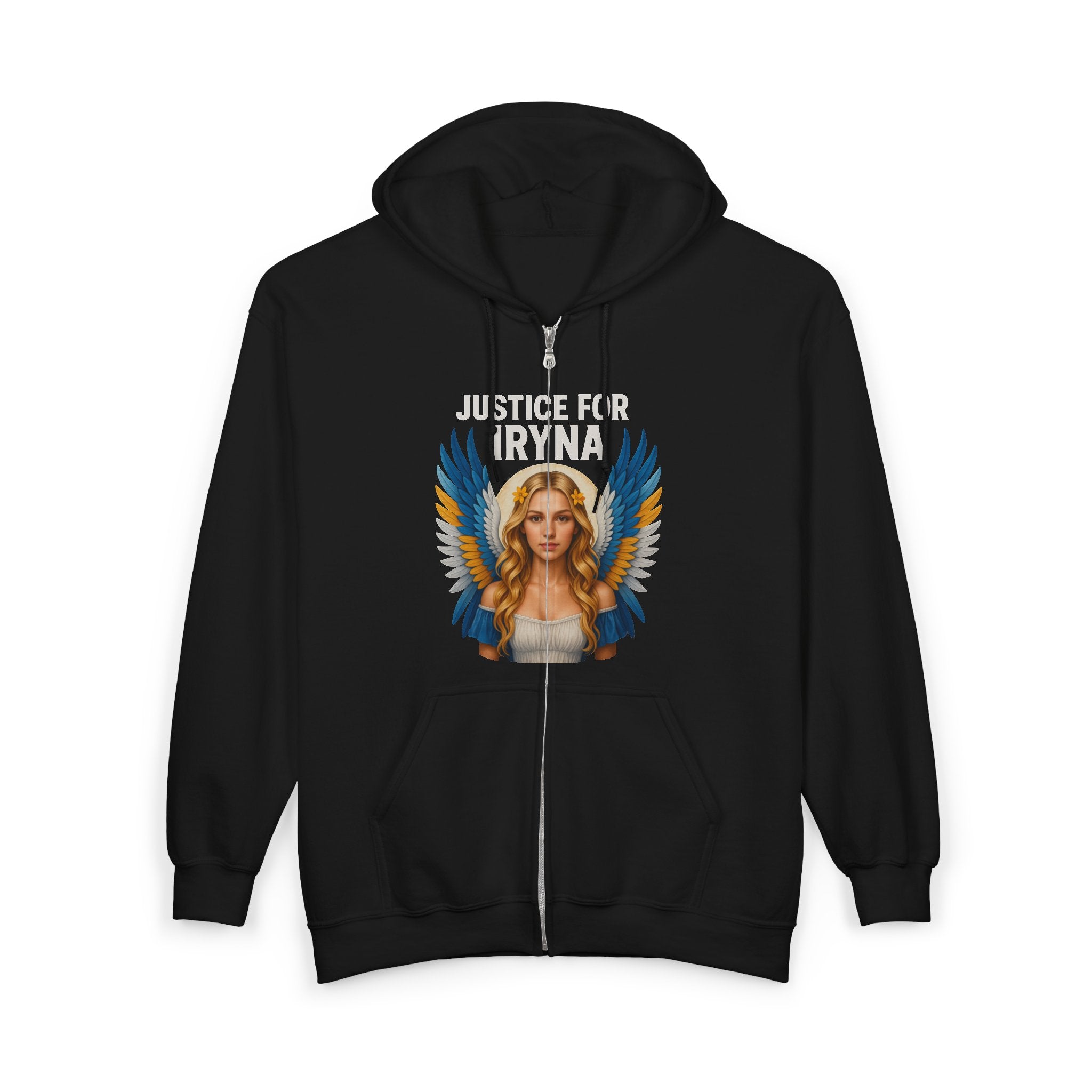 Justice for Iryna Zip-Up Hoodie, Justice for Iryna Sweatshirt