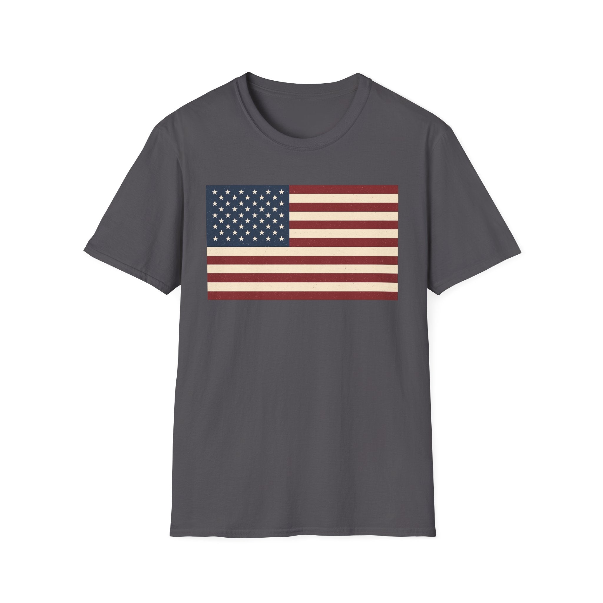 American Flag Softstyle Cotton Shirt T-Shirt