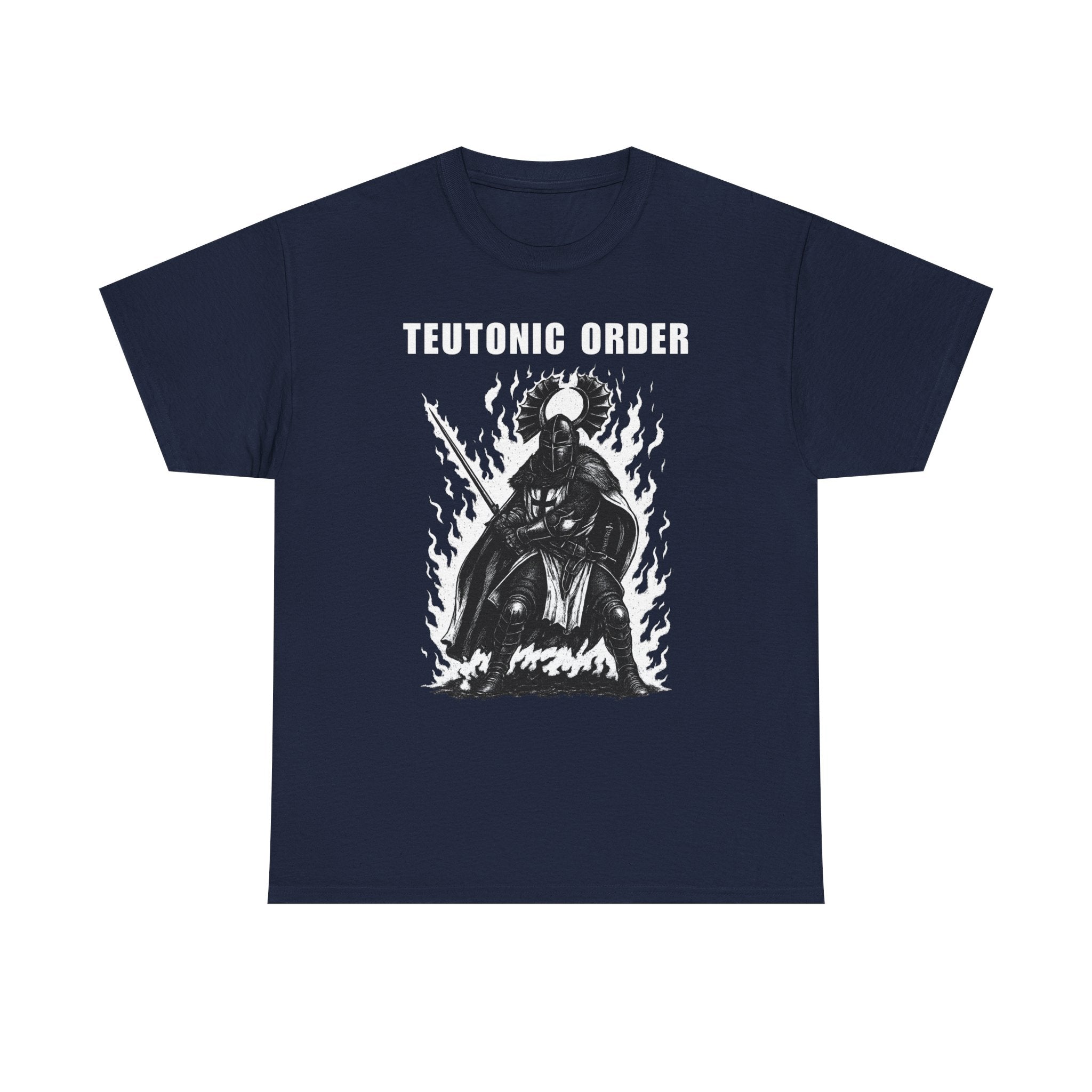 Teutonic Order Graphic Tee, Unisex Heavy Cotton Shirt