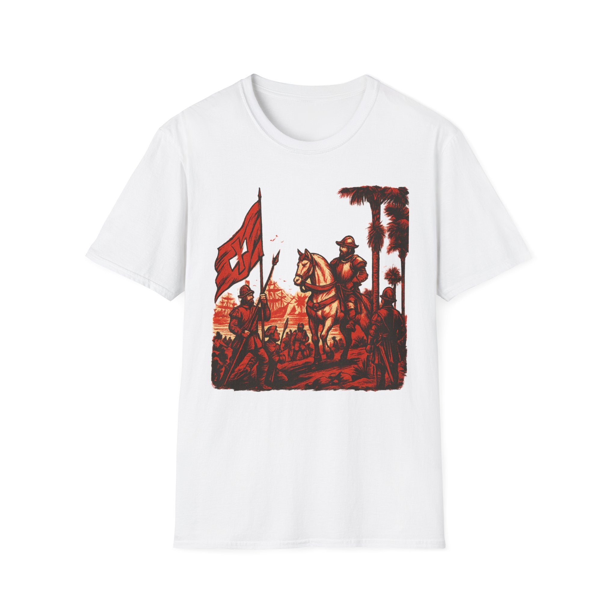 Vintage Conquistador Unisex Softstyle T-Shirt