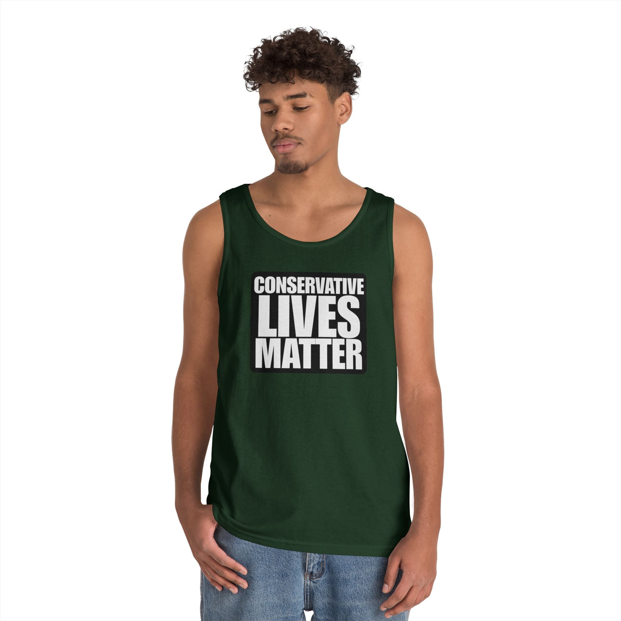 Conservative Lives Matter Alt Design Heavy Cotton Tank Top