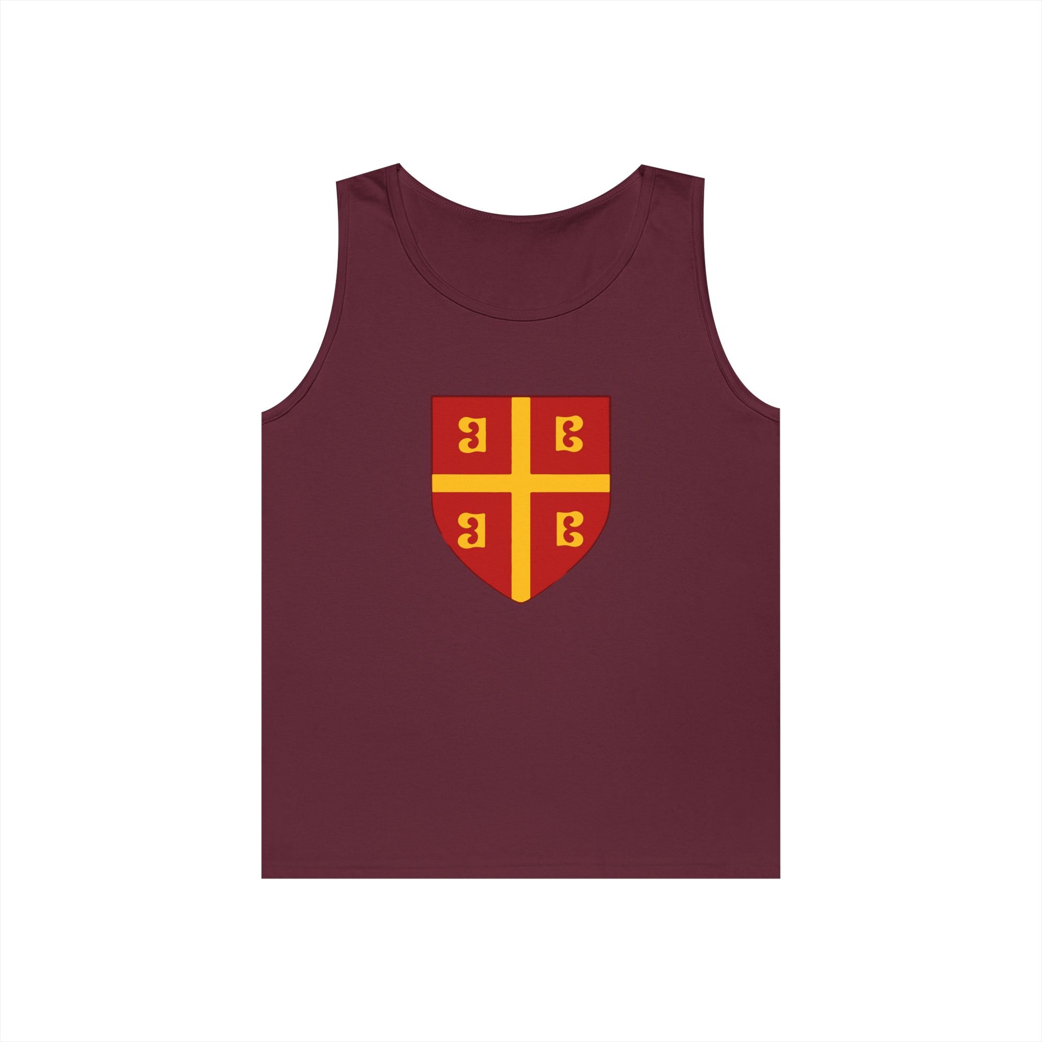 Byzantine Shield Crest Unisex Heavy Cotton Tank Top