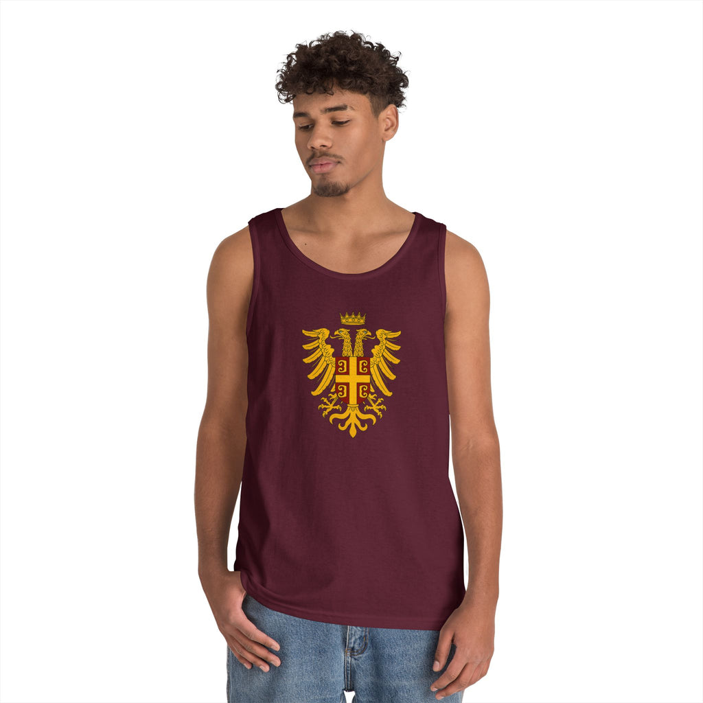 Byzantine Eagle Royal Crest Unisex Heavy Cotton Tank Top