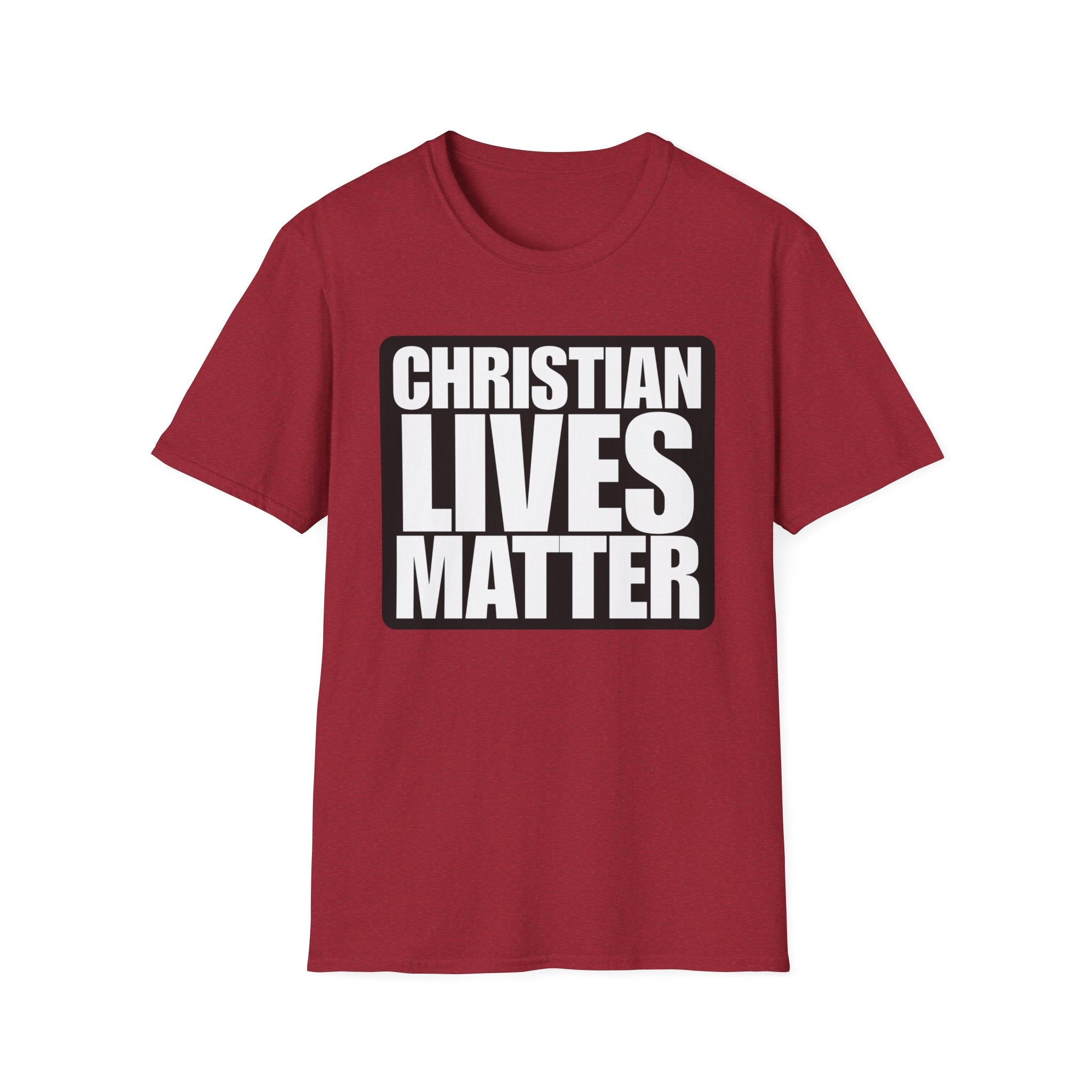 Christian Lives Matter Alt Design Heavy Cotton Shirt T-Shirt