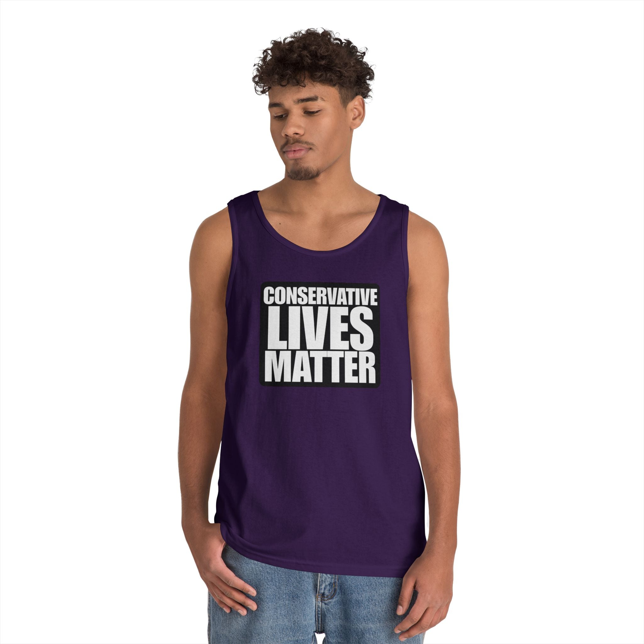 Conservative Lives Matter Alt Design Heavy Cotton Tank Top