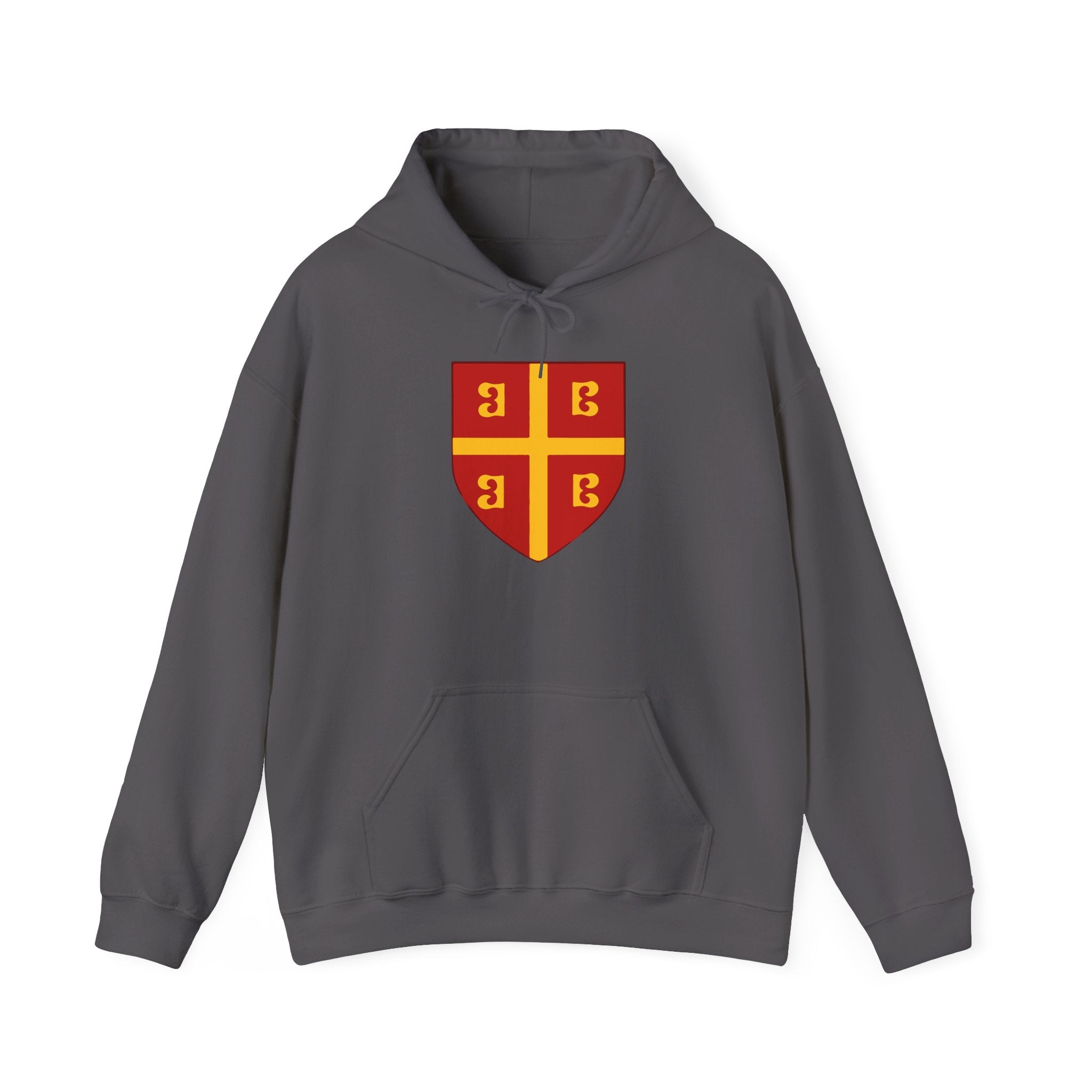 Byzantine Crest Shield Pull Over Hoodie Sweatshirt