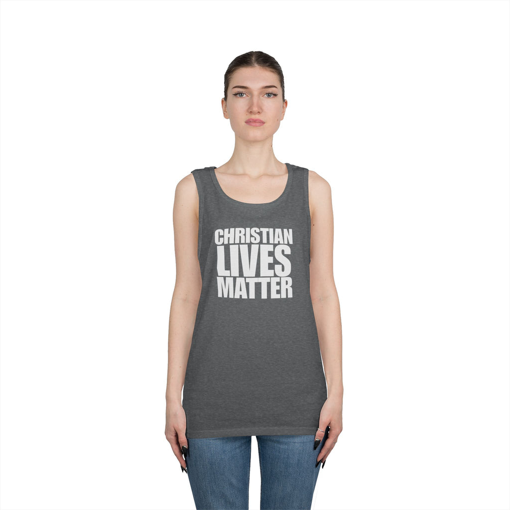 Christian Lives Matter Heavy Cotton Tank Top