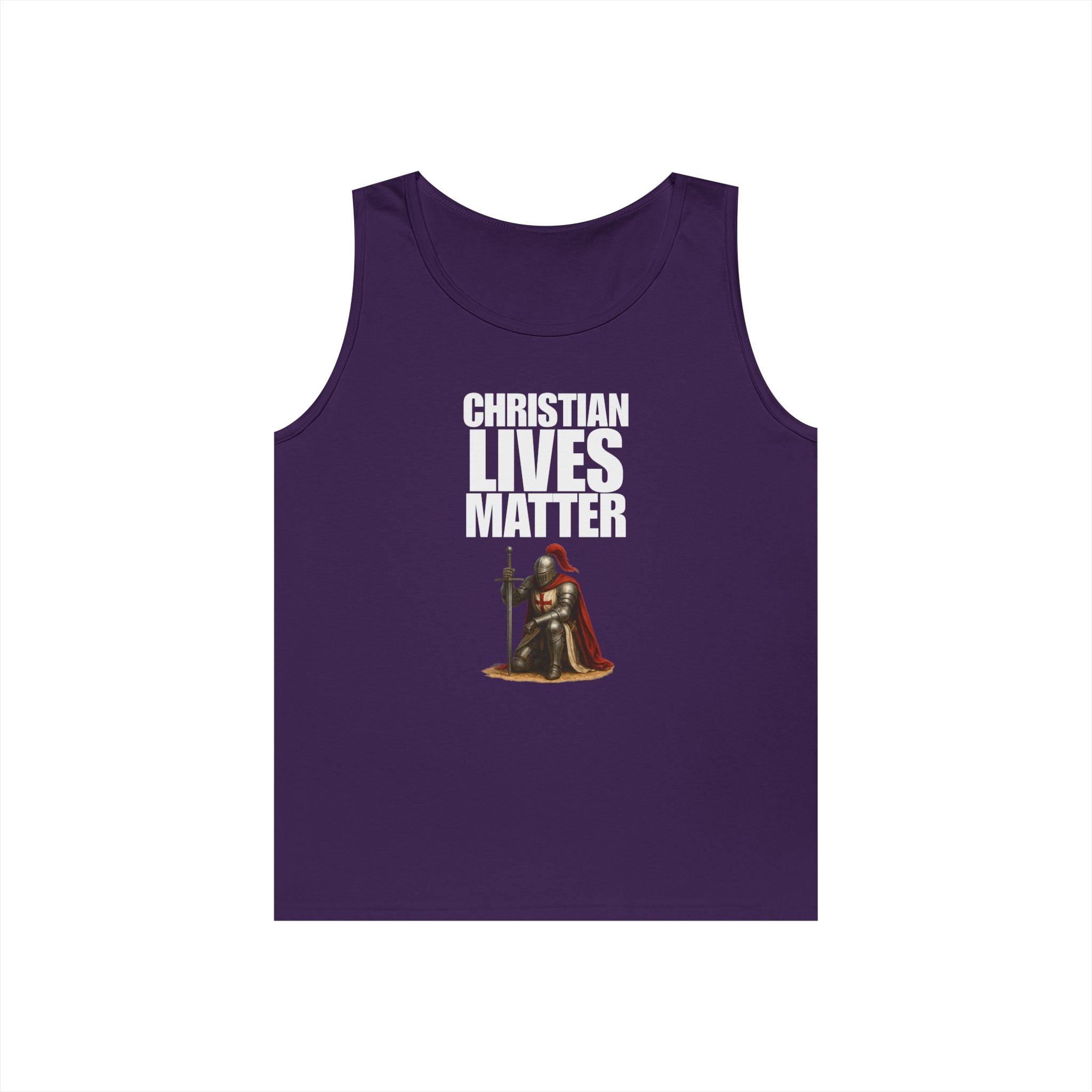 Christian Lives Matter Crusader Tank Top