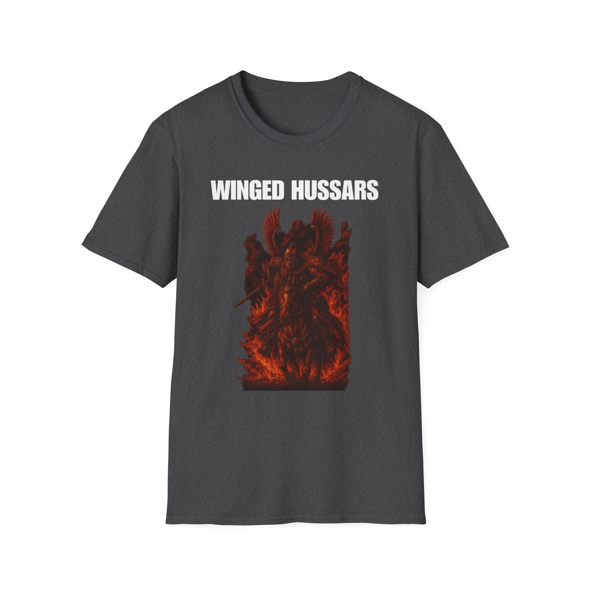 Winged Hussars Fiery Softstyle Cotton Shirt T-Shirt