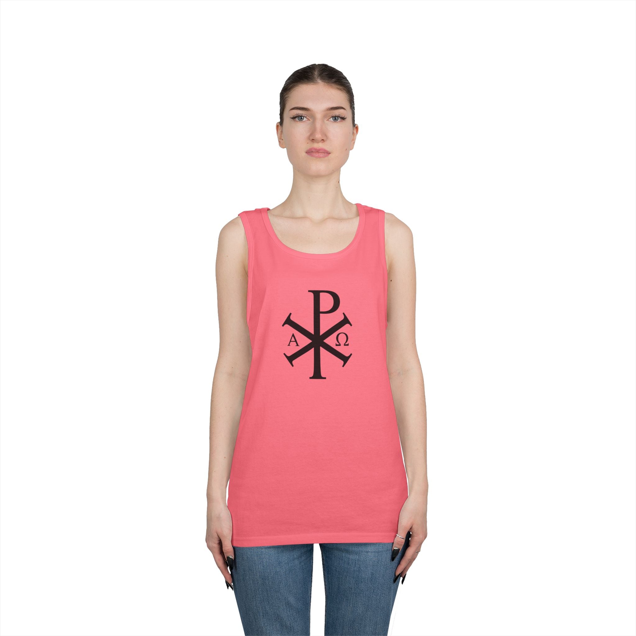 Pi Chi Rho Unisex Heavy Cotton Tank Top