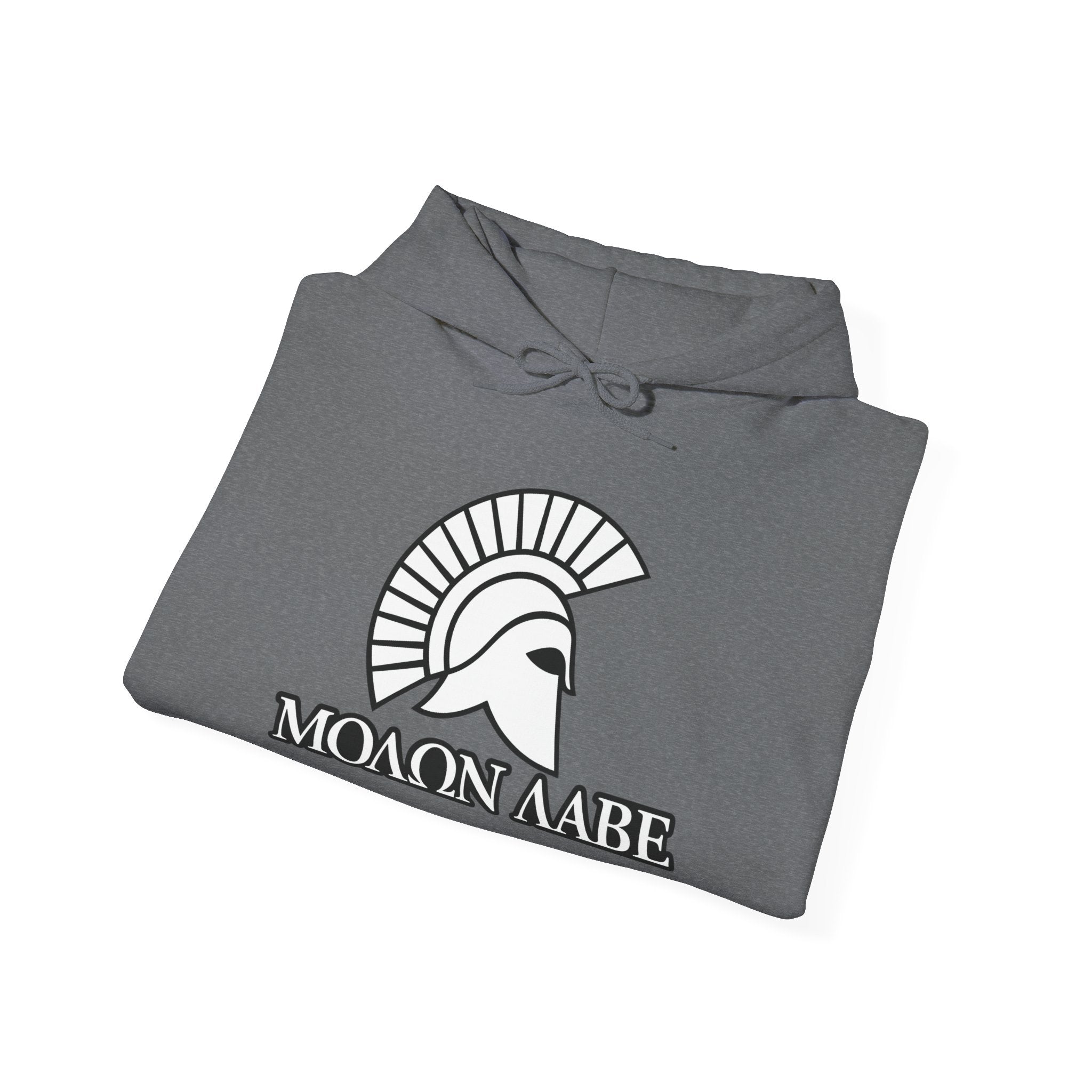 Molon Labe "Come and Take It!" in Greek Pull Over Hoodie Sweatshirt