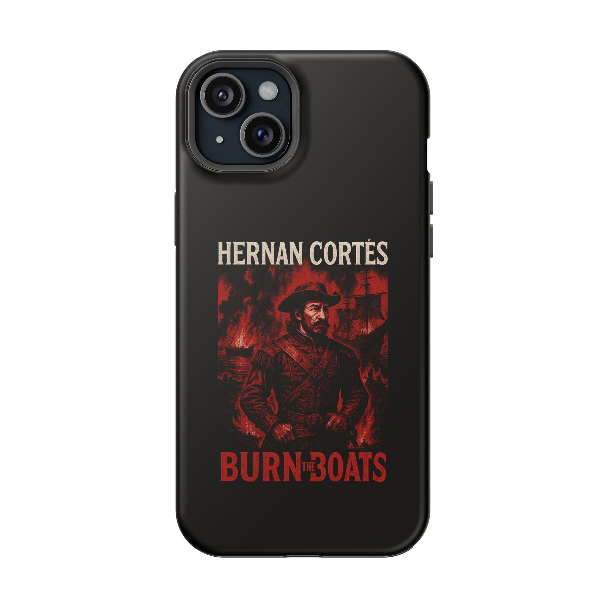 Hernan Cortes Impact-Resistant Magnetic Phone Case