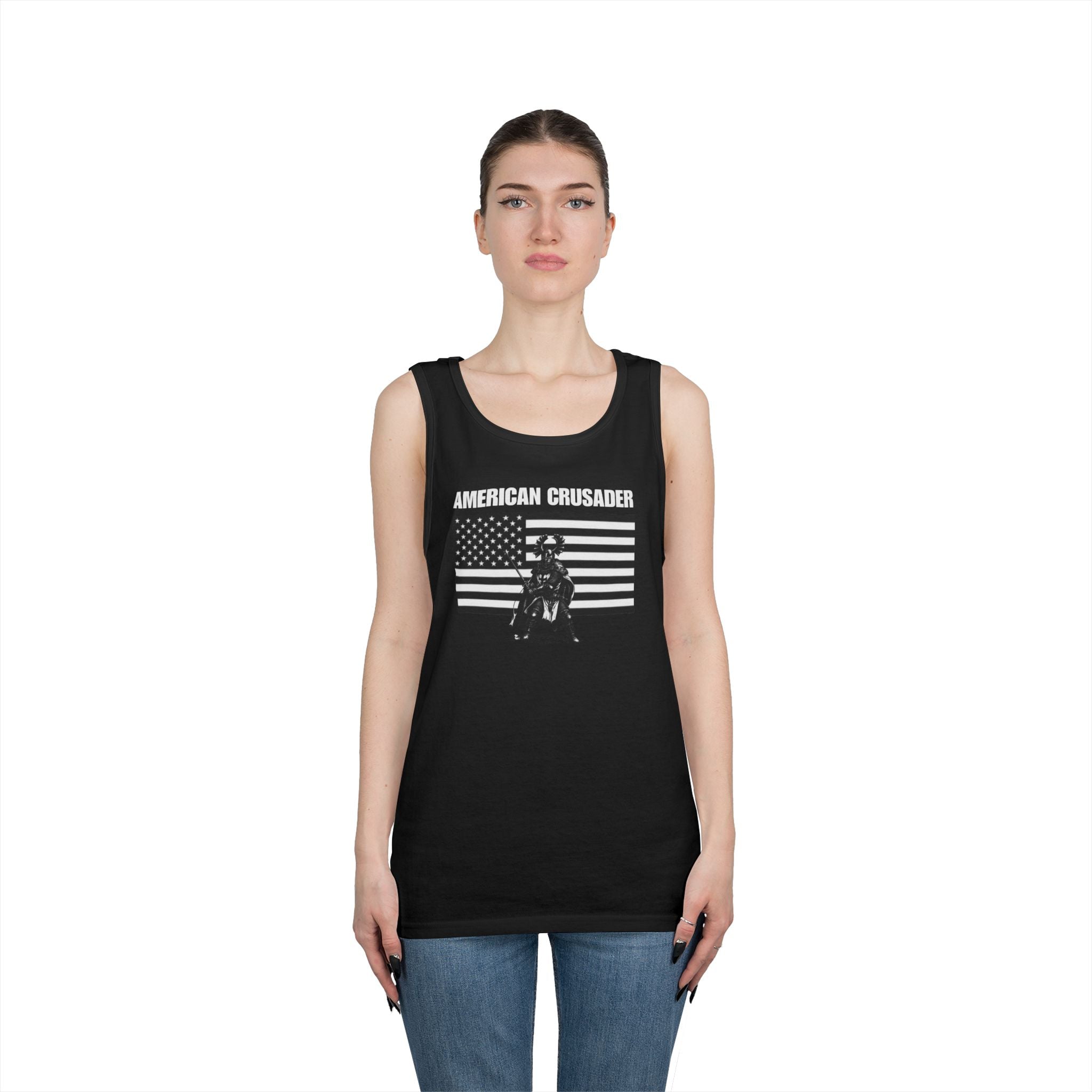 American Crusader Unisex Heavy Cotton Tank Top