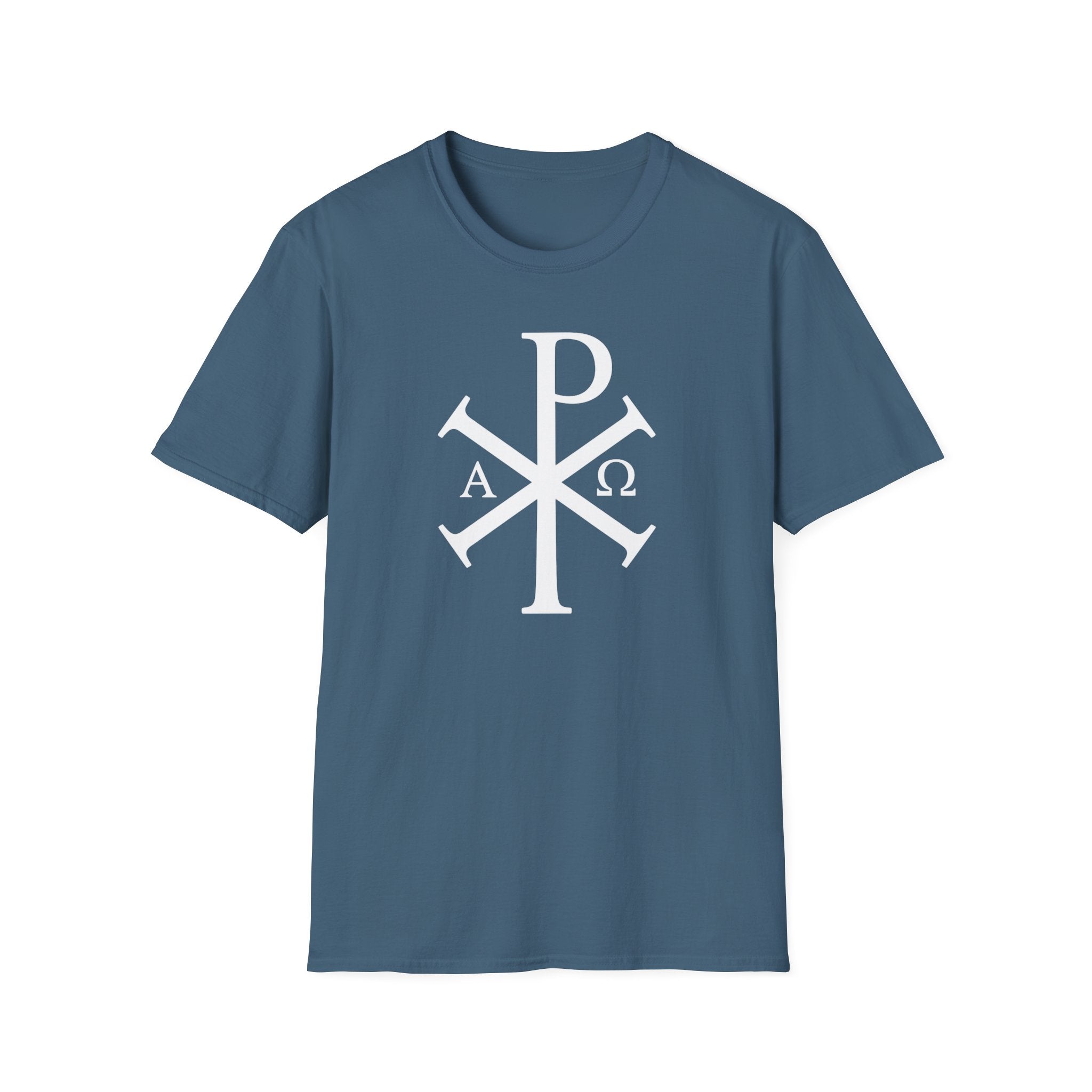 Pi Chi Rho White Design Graphic Softstyle T-Shirt