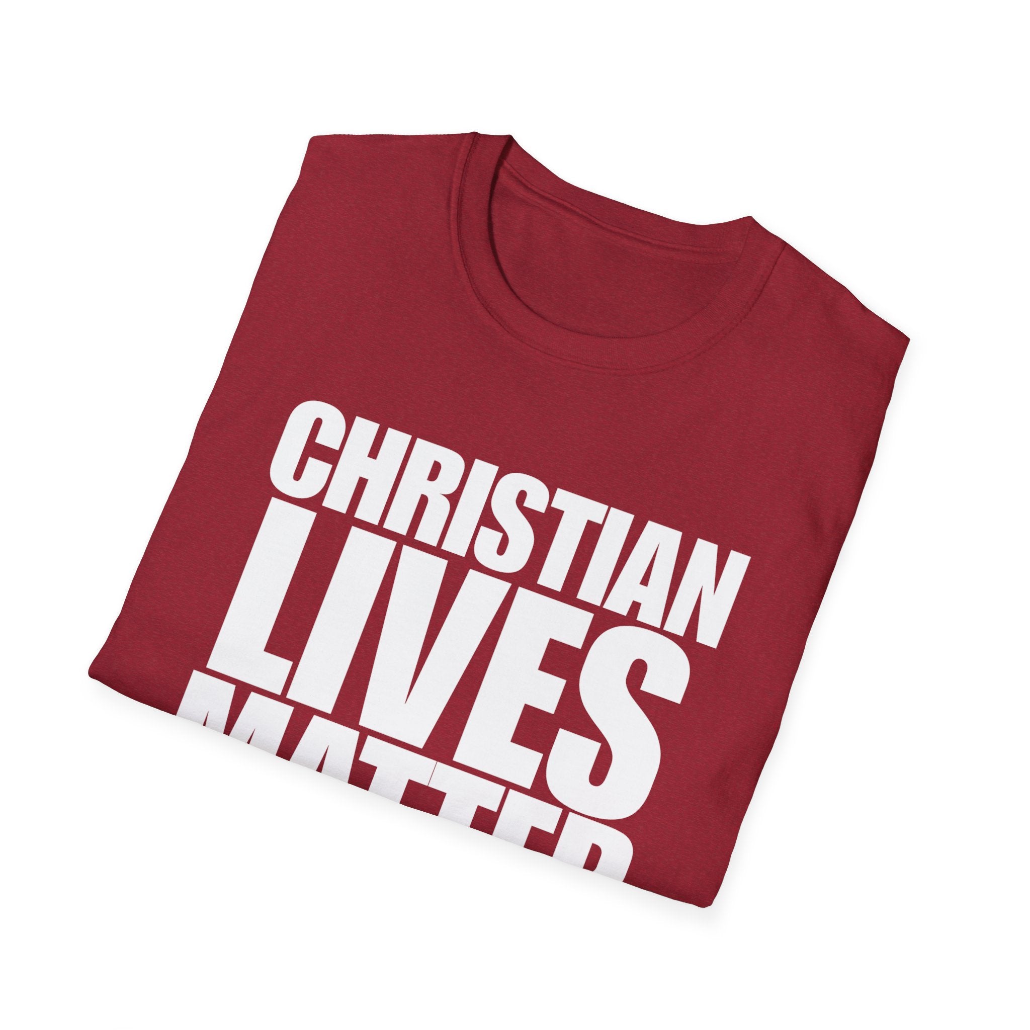 Christian Lives Matter Heavy Cotton Shirt T-Shirt