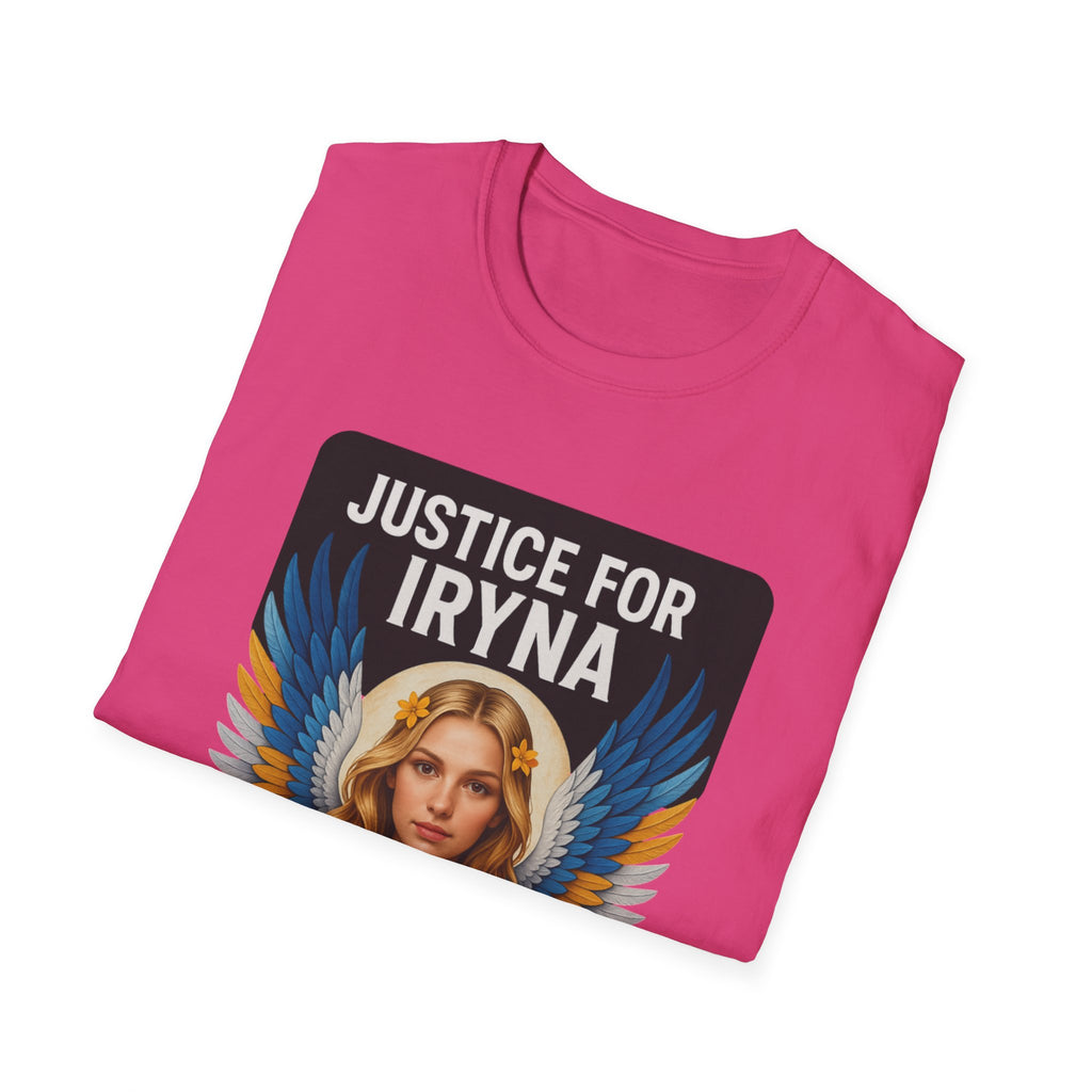 Justice For Iryna T-Shirt | Unisex Softstyle Tee, Activism Apparel, Statement Shirt