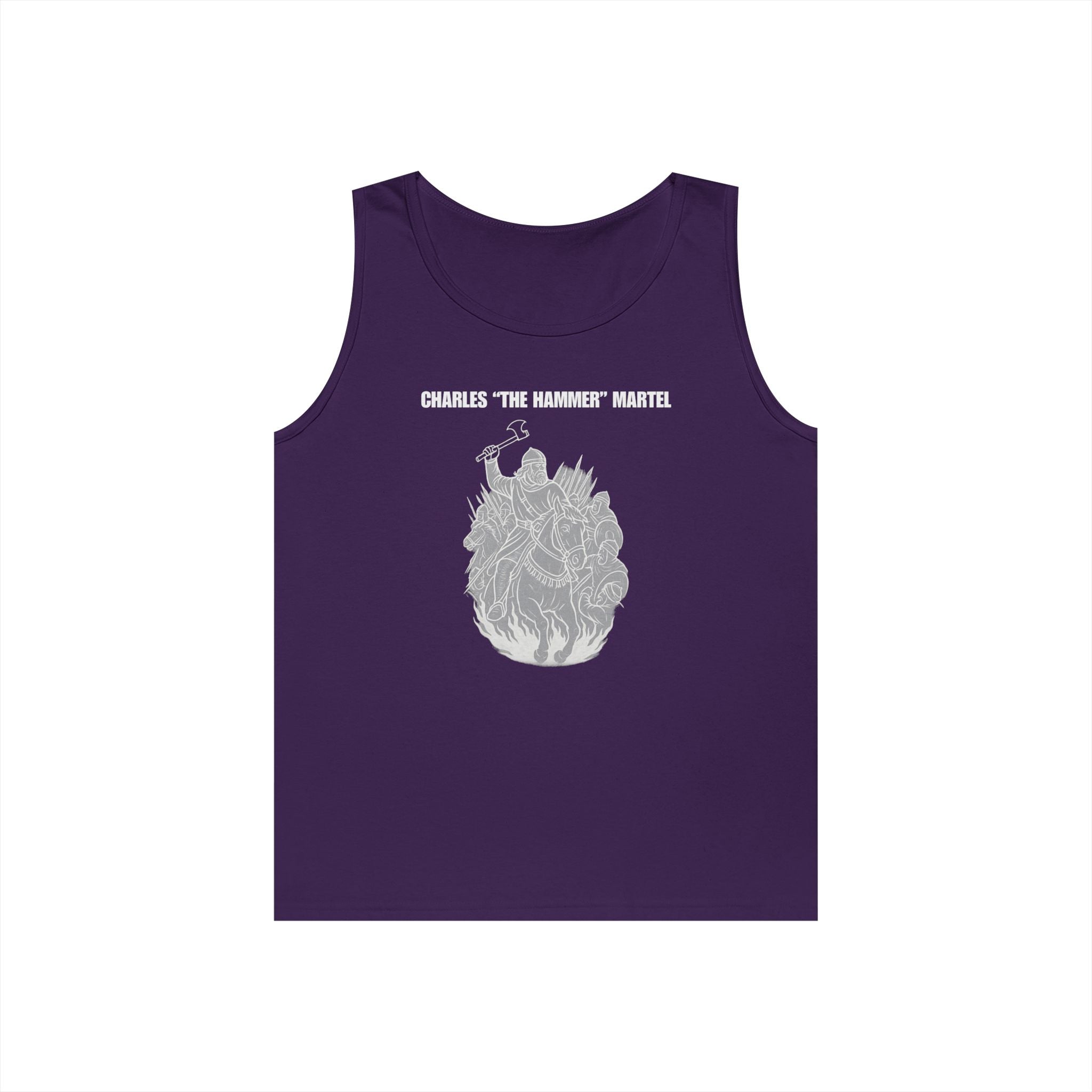 Charles "The Hammer" Martel Heavy Cotton Tank Top