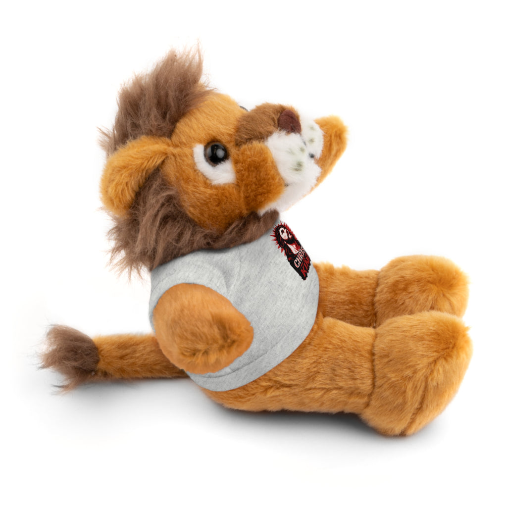 Christ is King Cute Stuffed Animal Tee Bear, Plush Bear with Shirt