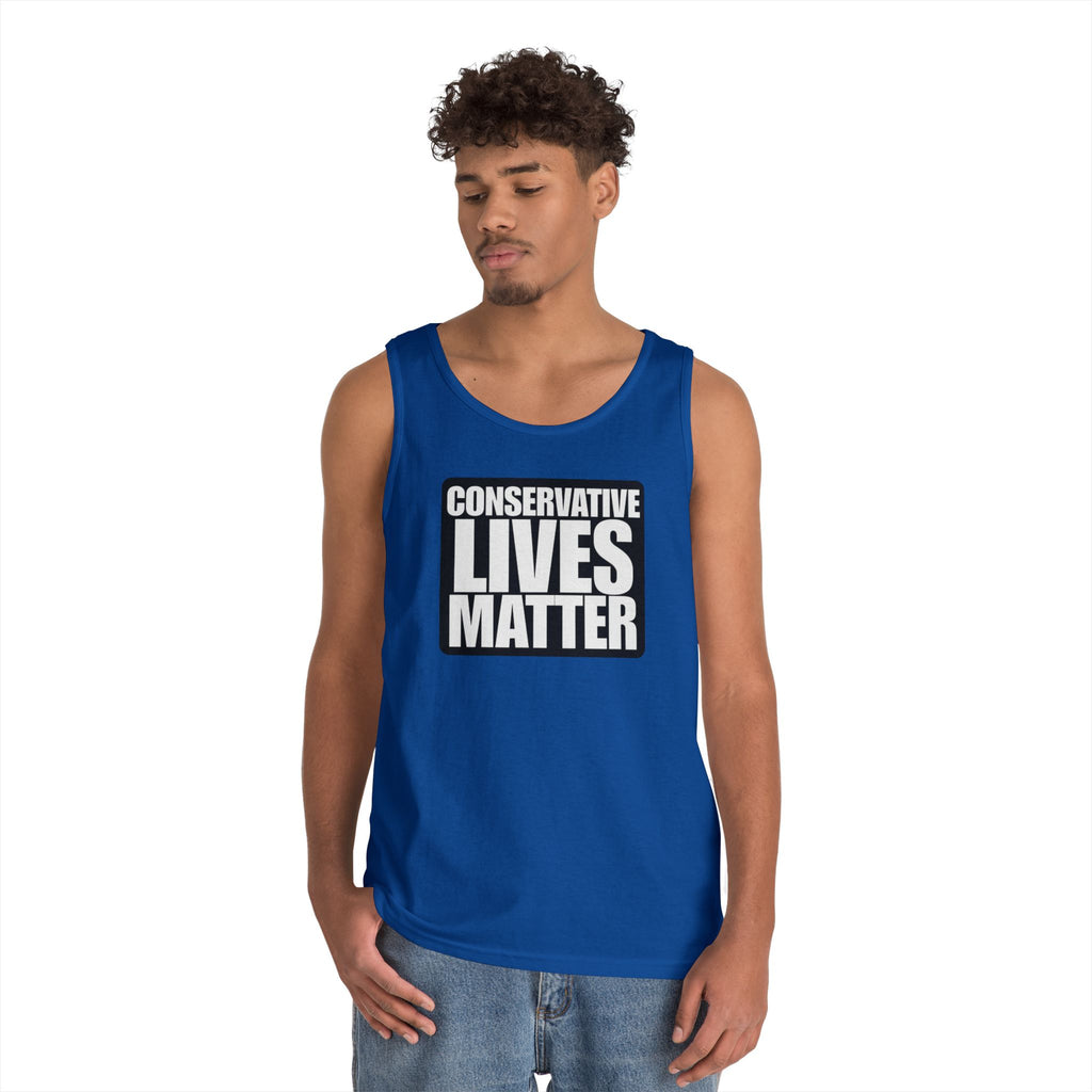 Conservative Lives Matter Alt Design Heavy Cotton Tank Top