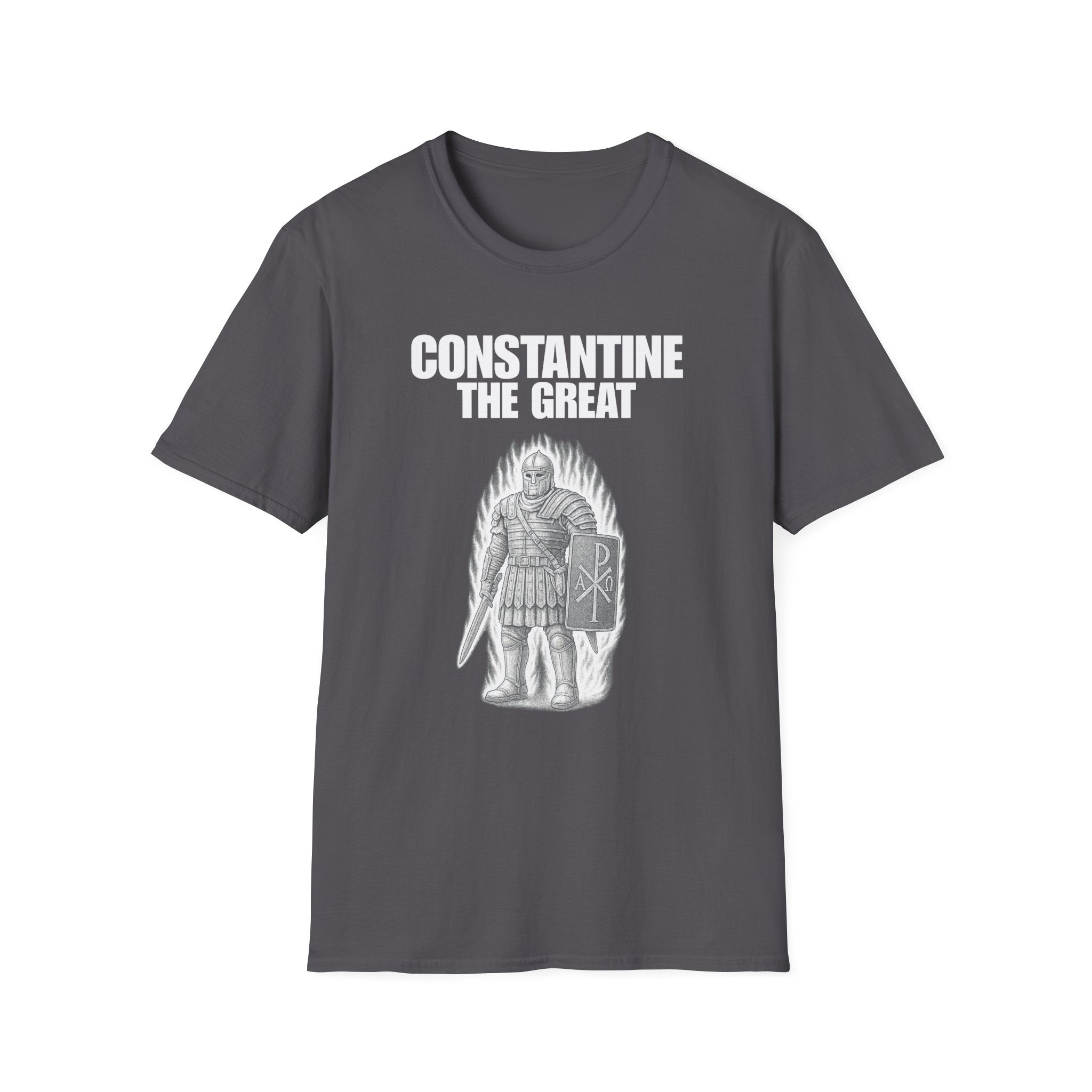 Constantine the Great White Design Unisex Softstyle T-Shirt