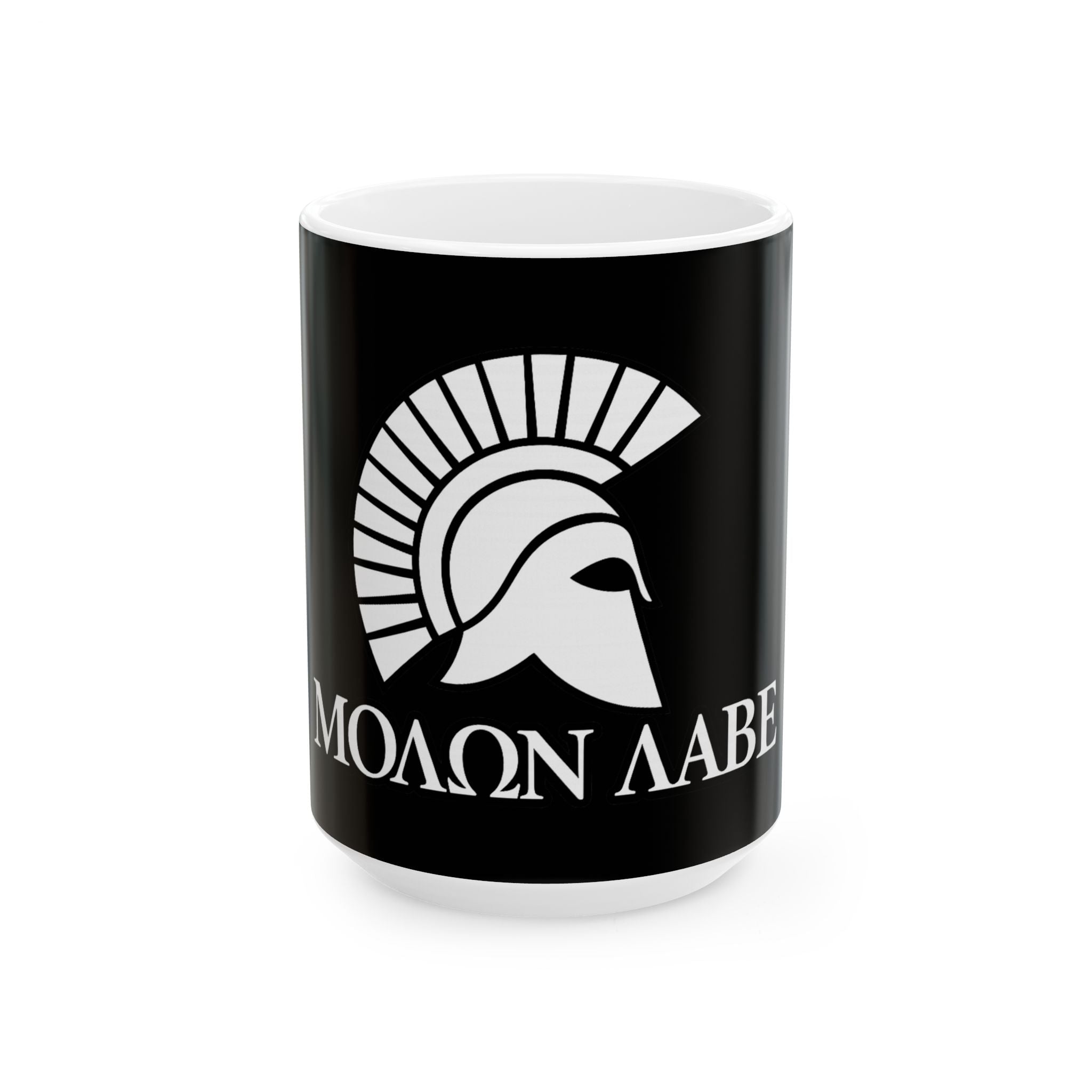 Molon Labe "Come and Take It!" in Greek Spartan Quote Ceramic Mug