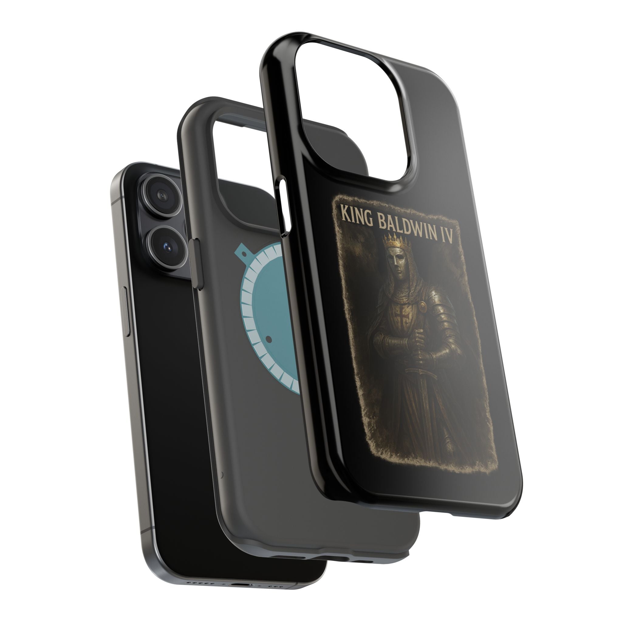 King Baldwin IV Impact-Resistant Magnetic Phone Case
