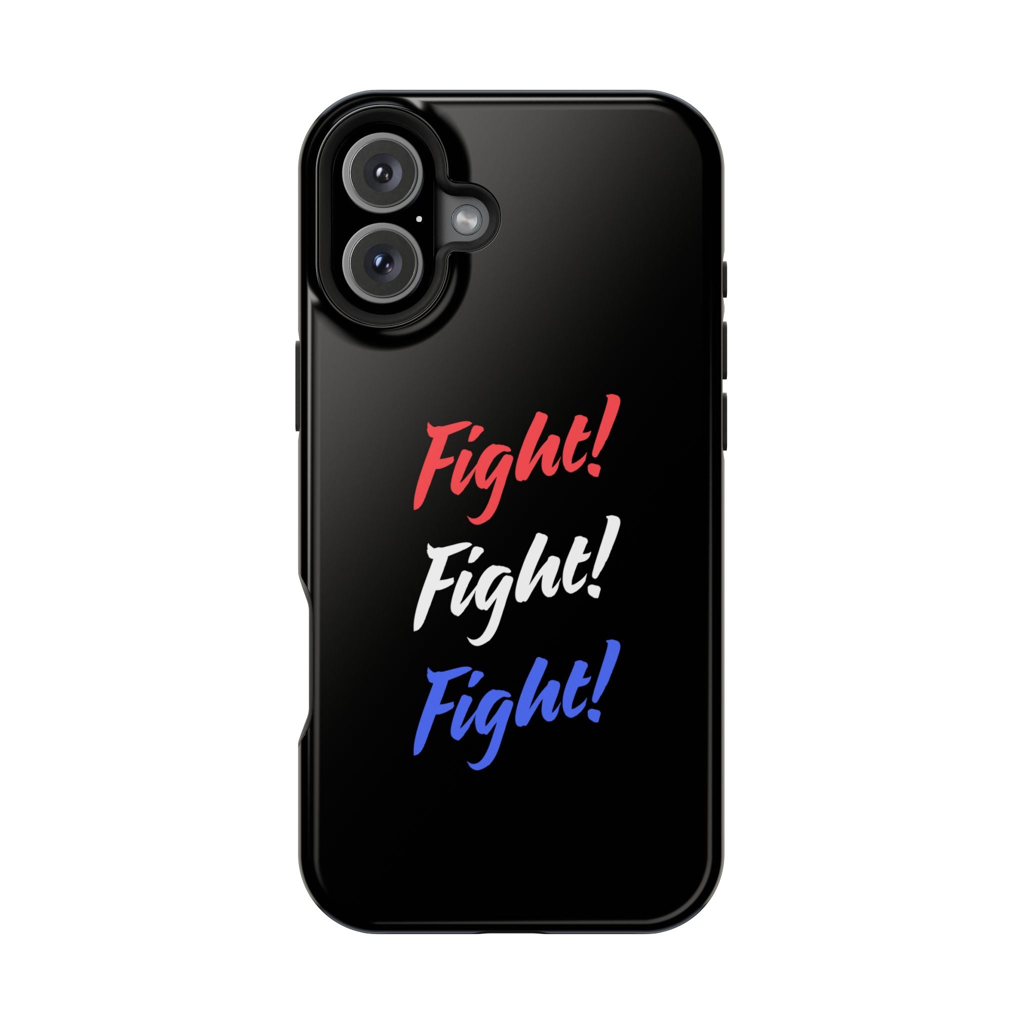 Magnetic Phone Cases, Motivational Phone Cover, Fight! Fight! Fight! Case, Personalized Phone Accessory, Unique Gift for Fighters